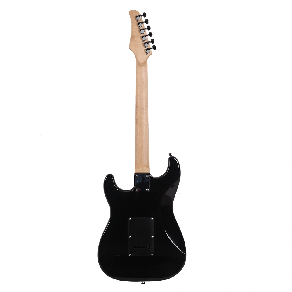 GST Stylish Electric Guitar Kit with Black Pickguard Black view 4