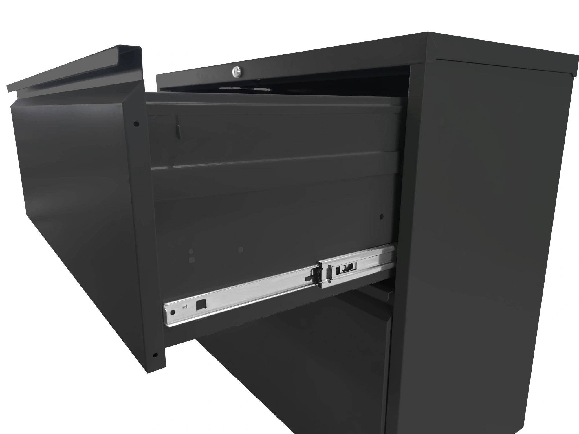 4 Drawer Lateral Filing Cabinet, 35.4" Wide Heavy Duty Metal File Cabinet with Lock, Anti-Tip Interlock, Letter Legal A4, Office Storage view 21