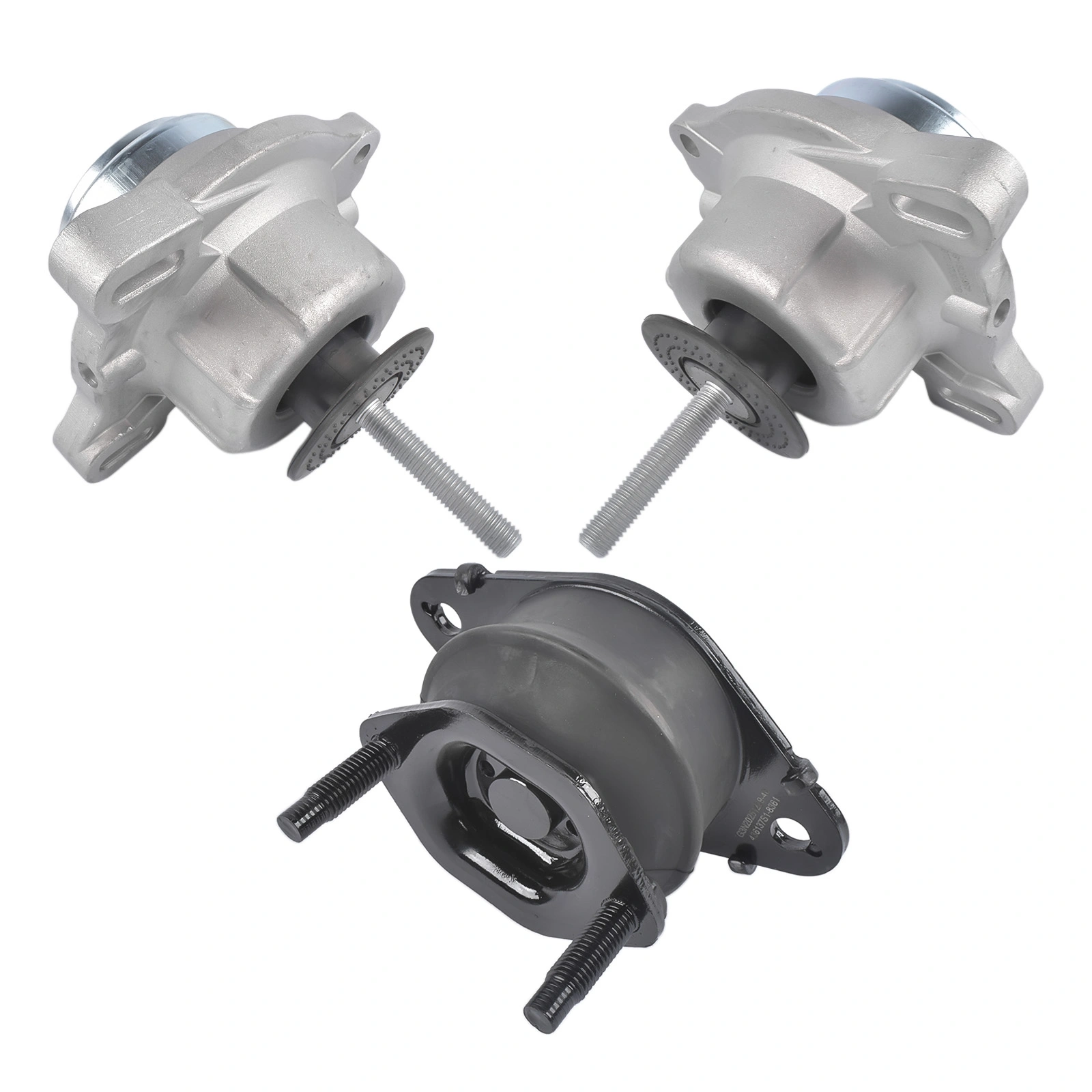 3PCS Motor & Trans Mount Fit for Ford Transit-150, 250, 350, 350 HD 3.2L 3.5L 3.7L 2015-2019 #3318 3319 view 3