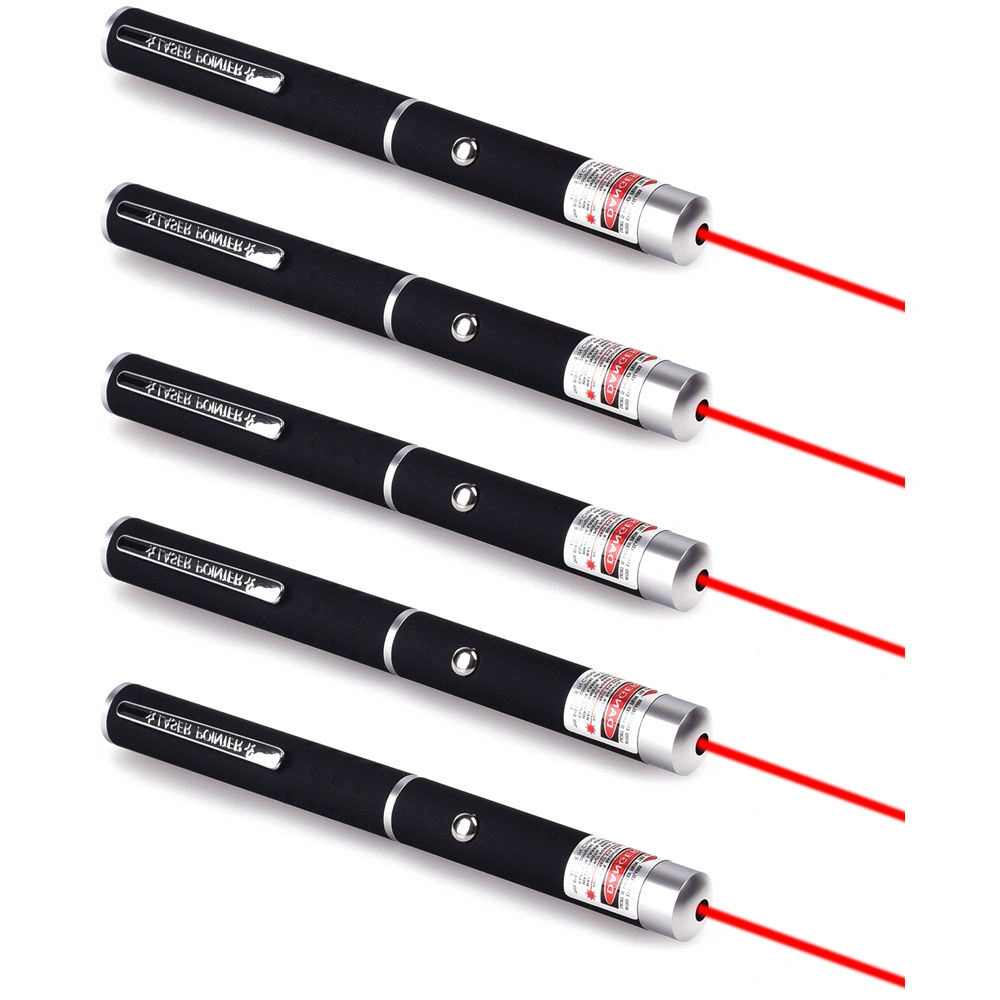 5 PCS Small Laser Pointer Pen 650nm Red Light Visible Beam 1mW For conference presentation(US Logistics only For USPS.TK/TMEU only For self-pickup) view 4