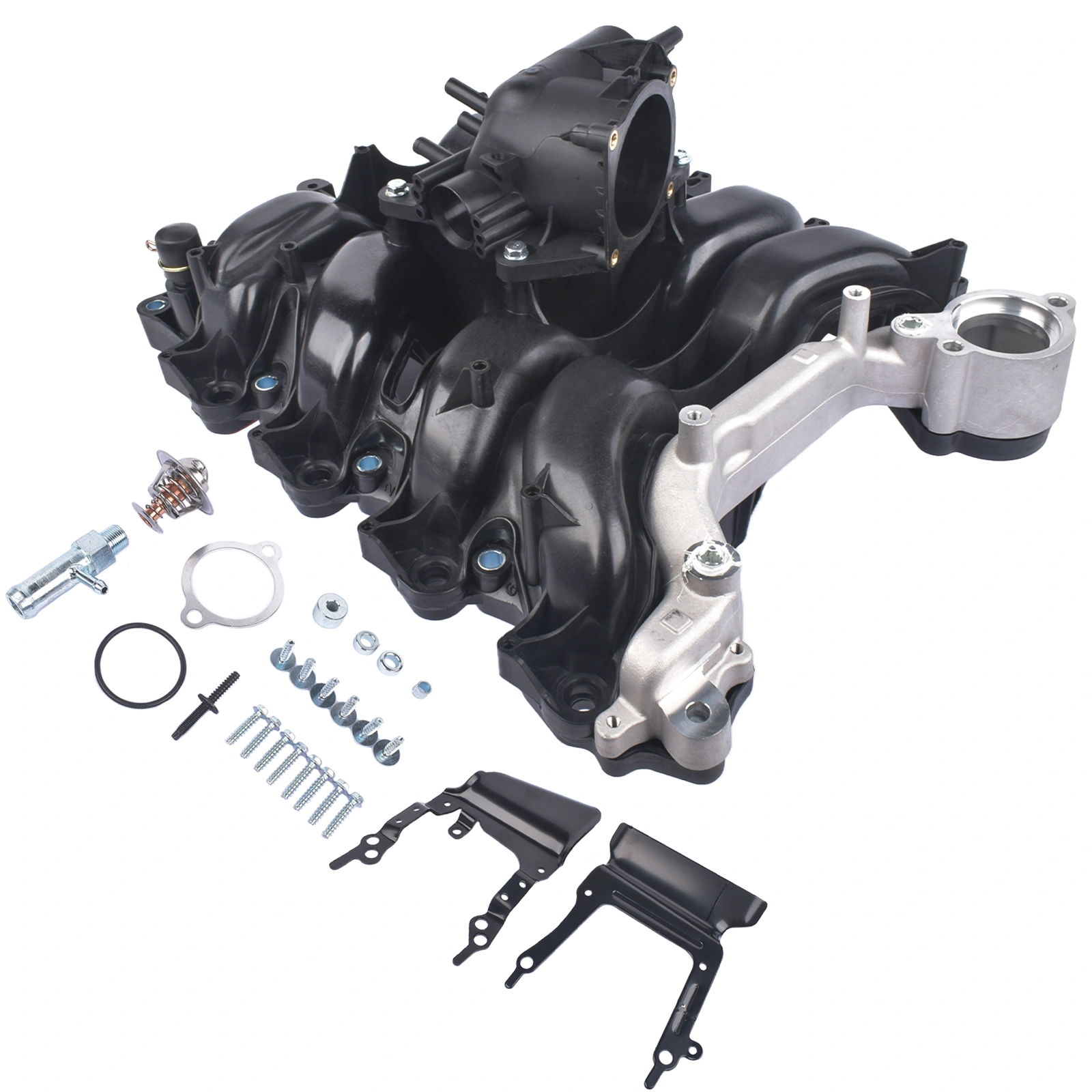 Upper Engine Intake Manifold for Ford E150 E250 F150 Lobo 4.6L 2007 2008 #7L3Z-9424-F 615-375 019495456162 view 3