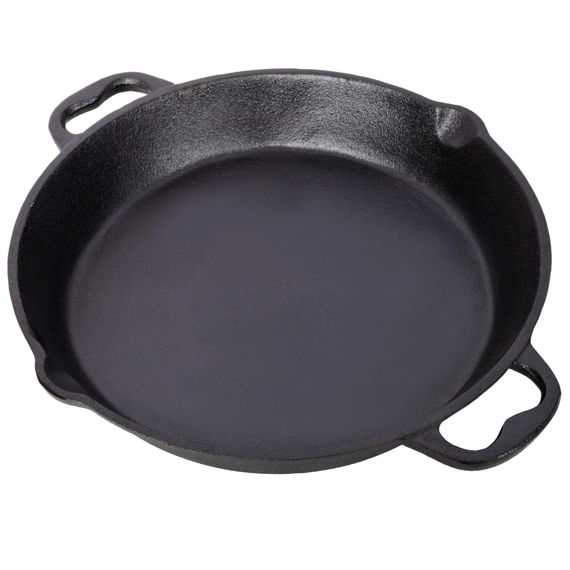 17inch Pre-Seasoned Cast Iron Skillet, Cast Iron Pan,Dual Assist Handles,Use for Grill, Stovetop, Induction, Oven Safe Cookwa view 2