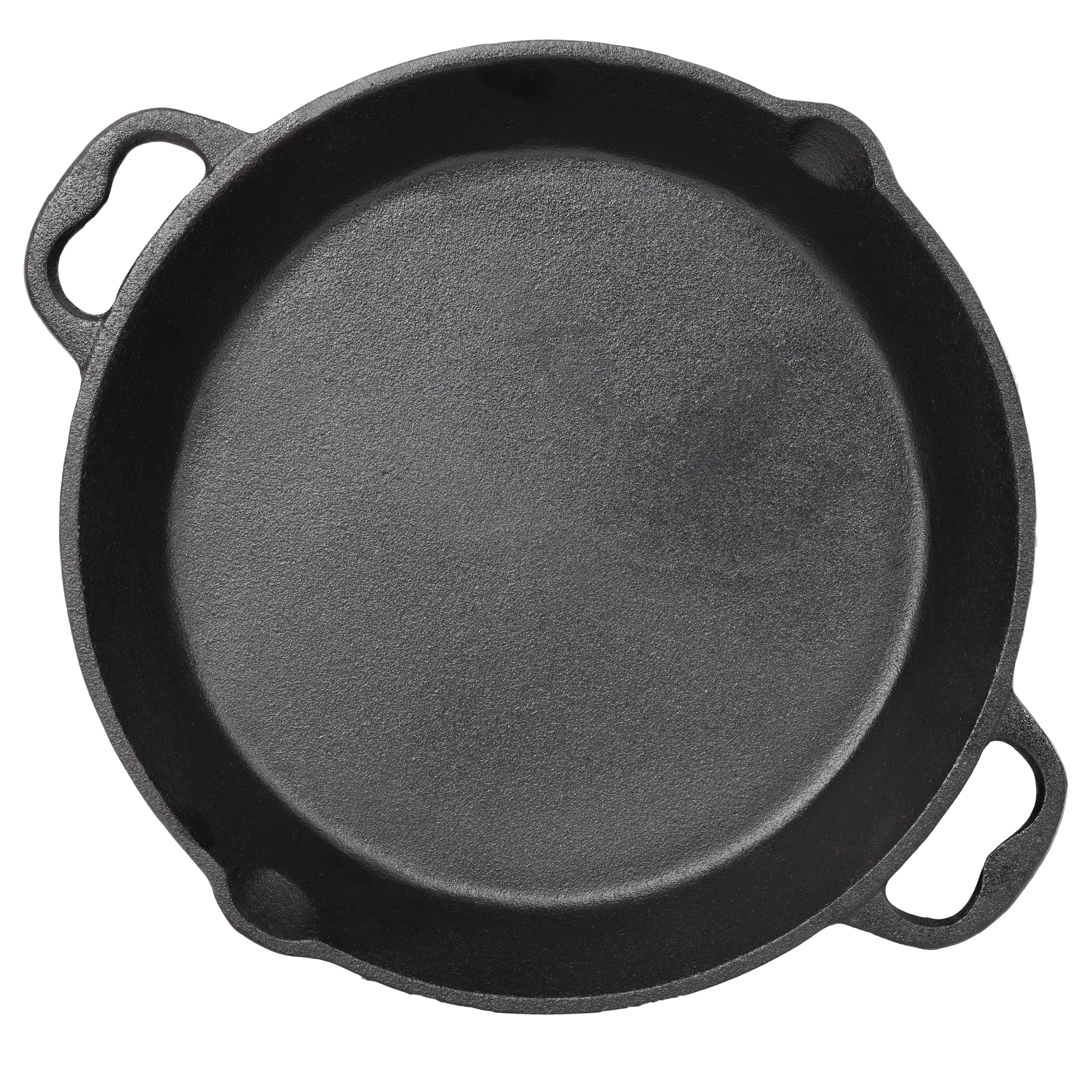 17inch Pre-Seasoned Cast Iron Skillet, Cast Iron Pan,Dual Assist Handles,Use for Grill, Stovetop, Induction, Oven Safe Cookwa view 3
