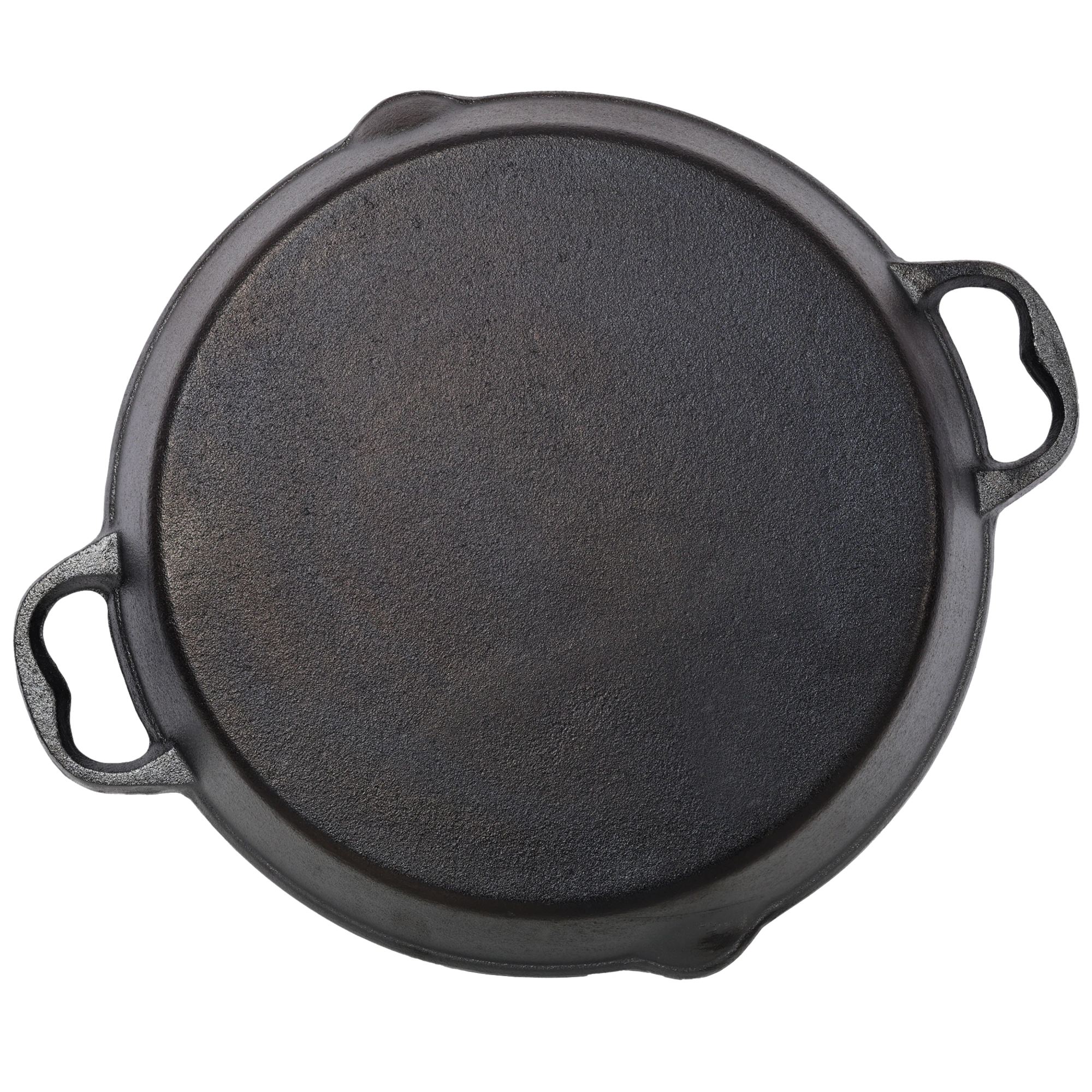 17inch Pre-Seasoned Cast Iron Skillet, Cast Iron Pan,Dual Assist Handles,Use for Grill, Stovetop, Induction, Oven Safe Cookwa view 4