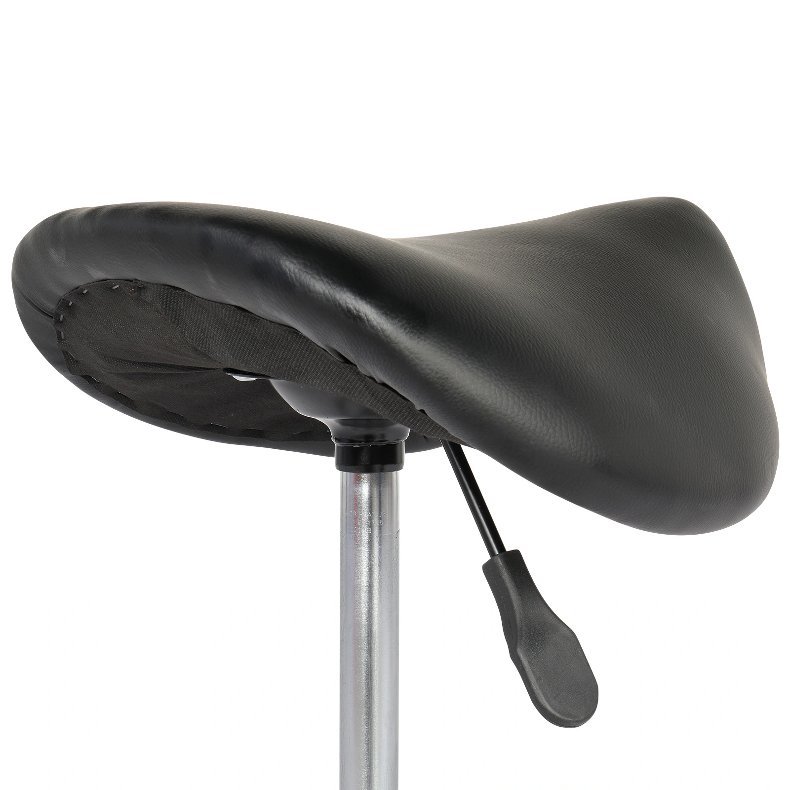 Saddle Stool Ha Ha Feet Rotation Bar Stool Black view 11
