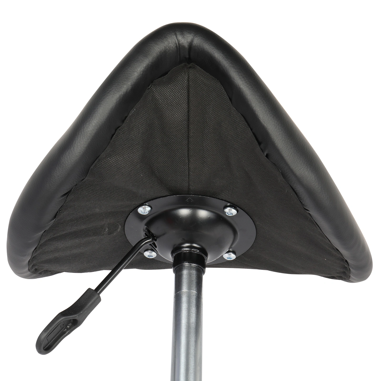 Saddle Stool Ha Ha Feet Rotation Bar Stool Black view 12