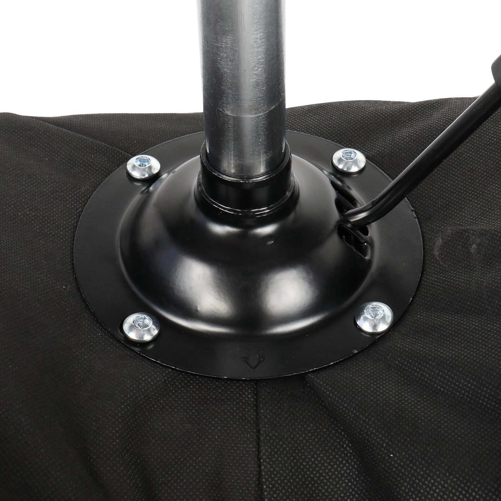Saddle Stool Ha Ha Feet Rotation Bar Stool Black view 14