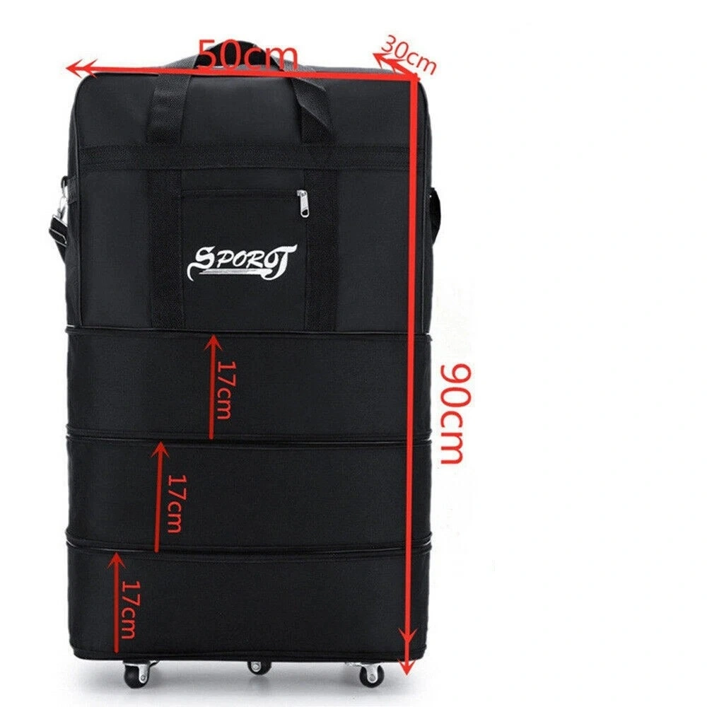 42" Extra Large Lightweight Luggage Trolley Suitcase Travel Bag with Handle NEW view 4
