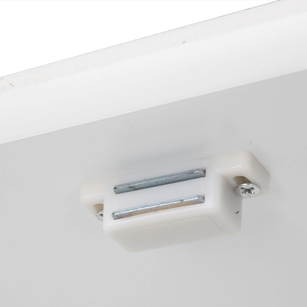 Double Door Fork Toilet Cabinet White view 14