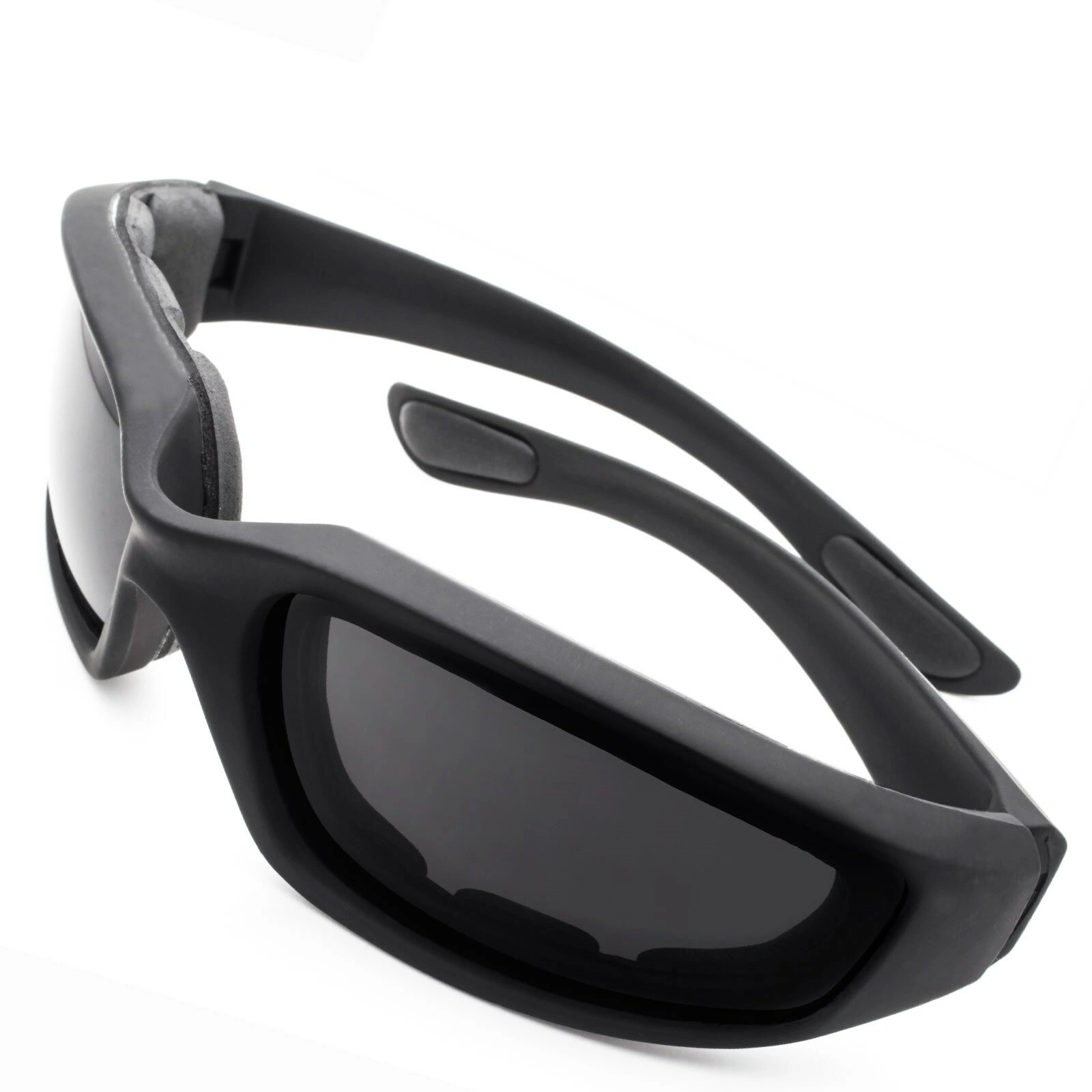 3 pairs Motorcycle Sports Biker Riding Glasses Wind Resistant Eye Protection Sports Goggles Cycling Glasses Sunglasses Grey Color(US Logistics only For USPS.TK/TMEU only For self-pickup) view 2