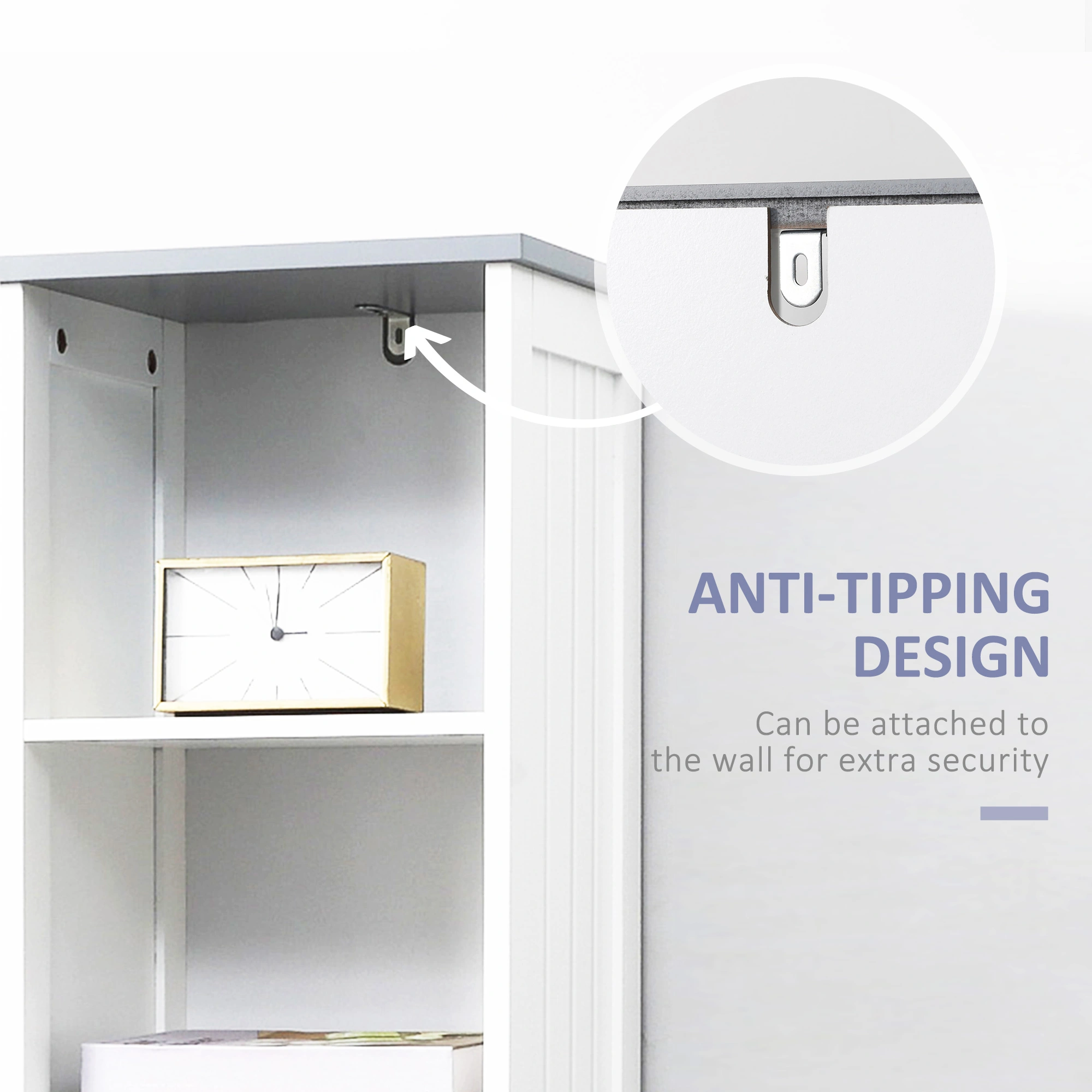 Wall Mounted Bathroom Cabinet with Mirror, Rust-Resistant Metal Storage Organizer for Toiletries & Essentials view 6