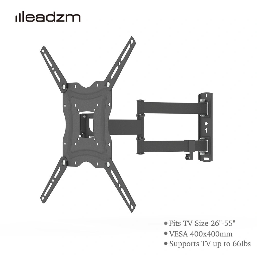 TMX400A 26-55" Adjustable Tilting TV Wall Mount Bracket w/Spirit Level Rotatable