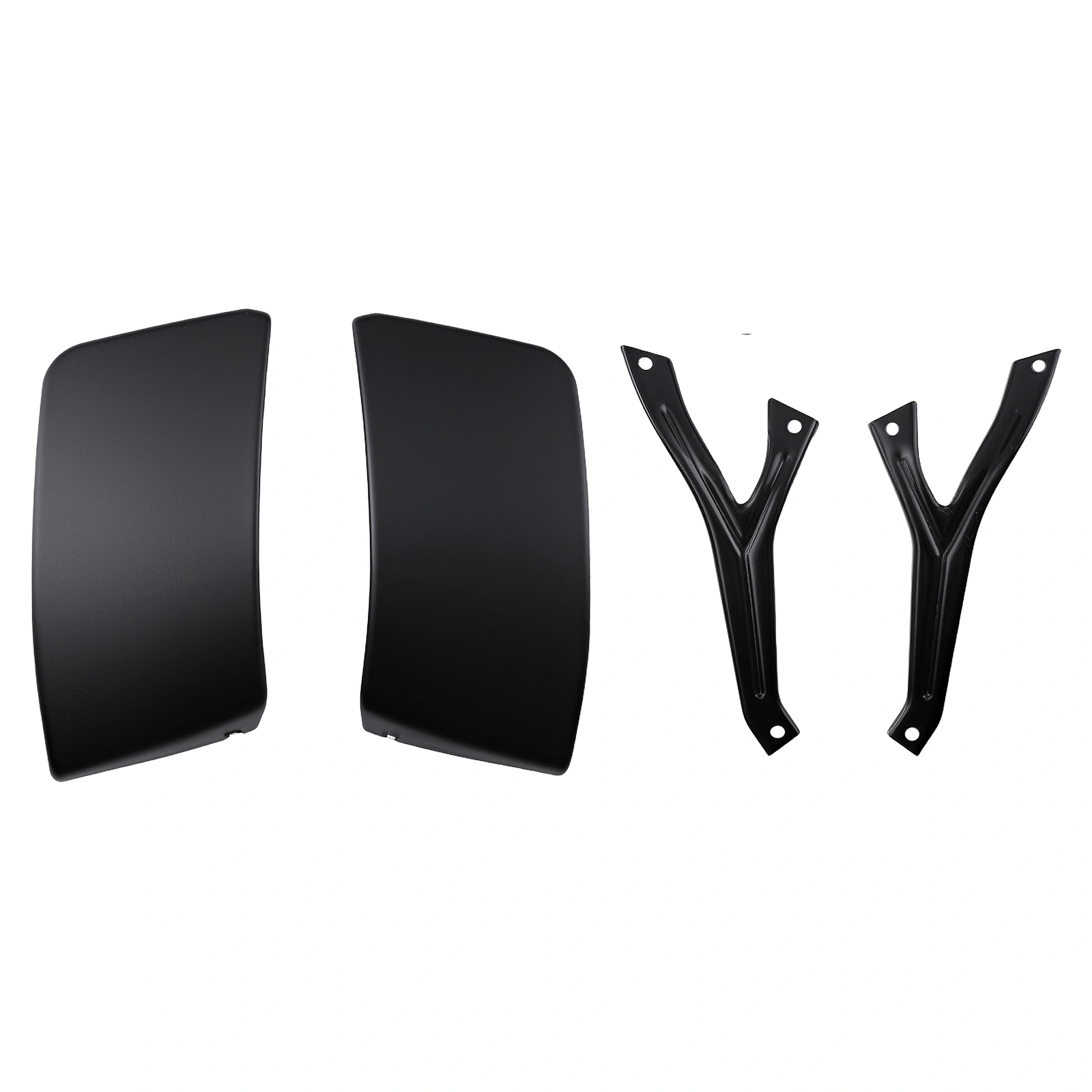 Rear Bumper Assembly fits fit for RAM 1500 2009-2018 Black Steel Screw-On Bolt-On view 2