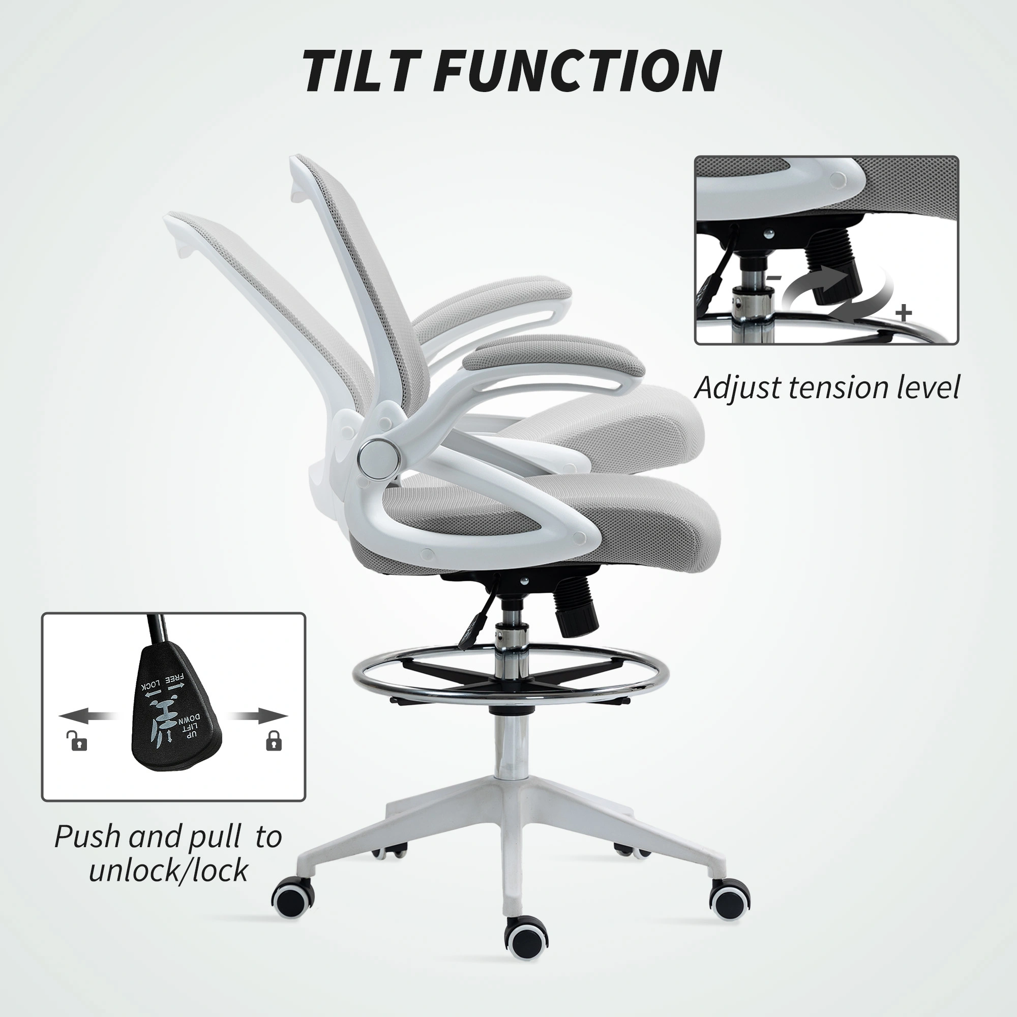 Riser Recliner Chair with Pocket Spring Seat, Lift Chair for Elderly with Side Pockets view 4