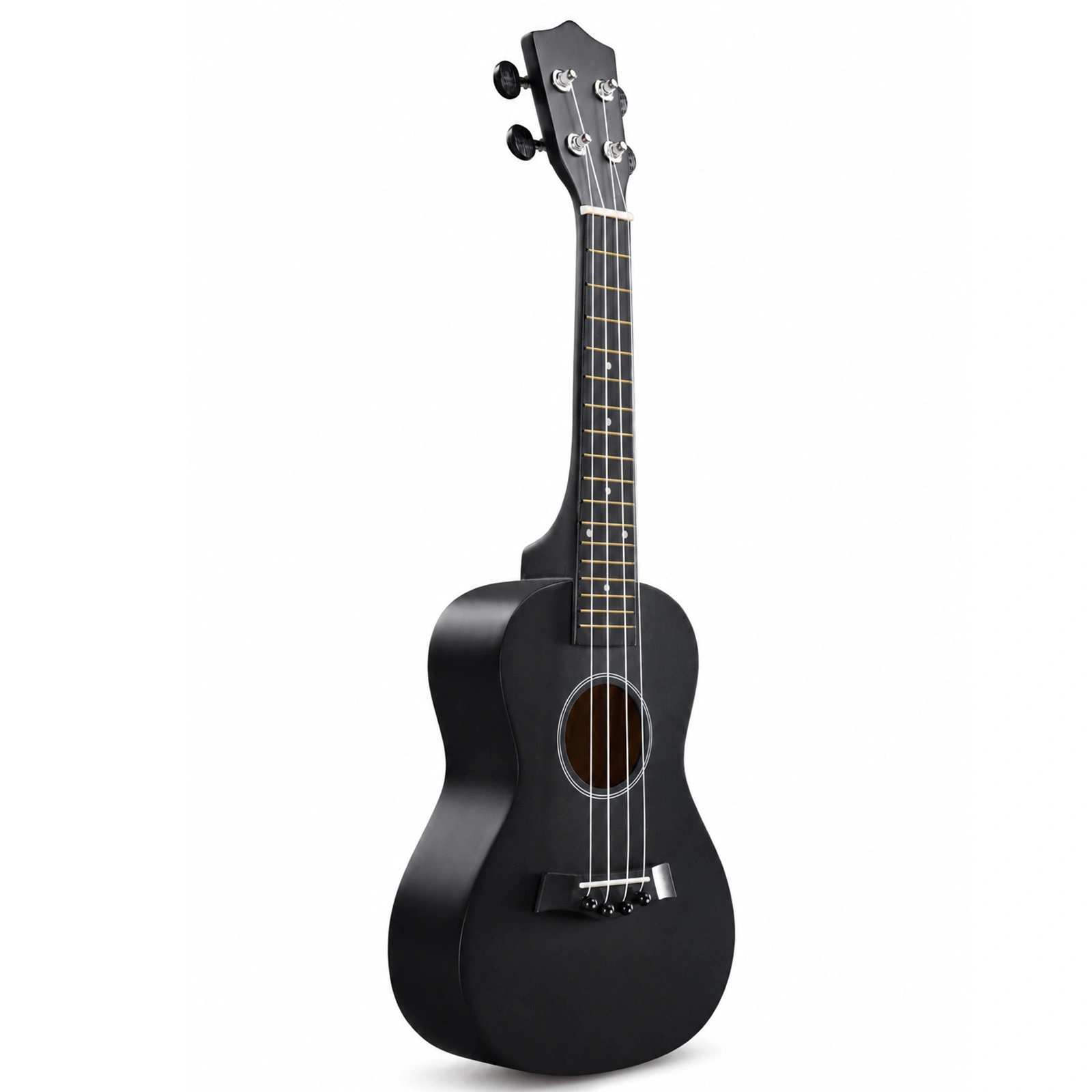 23in Linden wood body rosewood fingerboard ukulele, cotton bag, capo, strap, picks*2, tuner, Strings, Dust cloth view 13