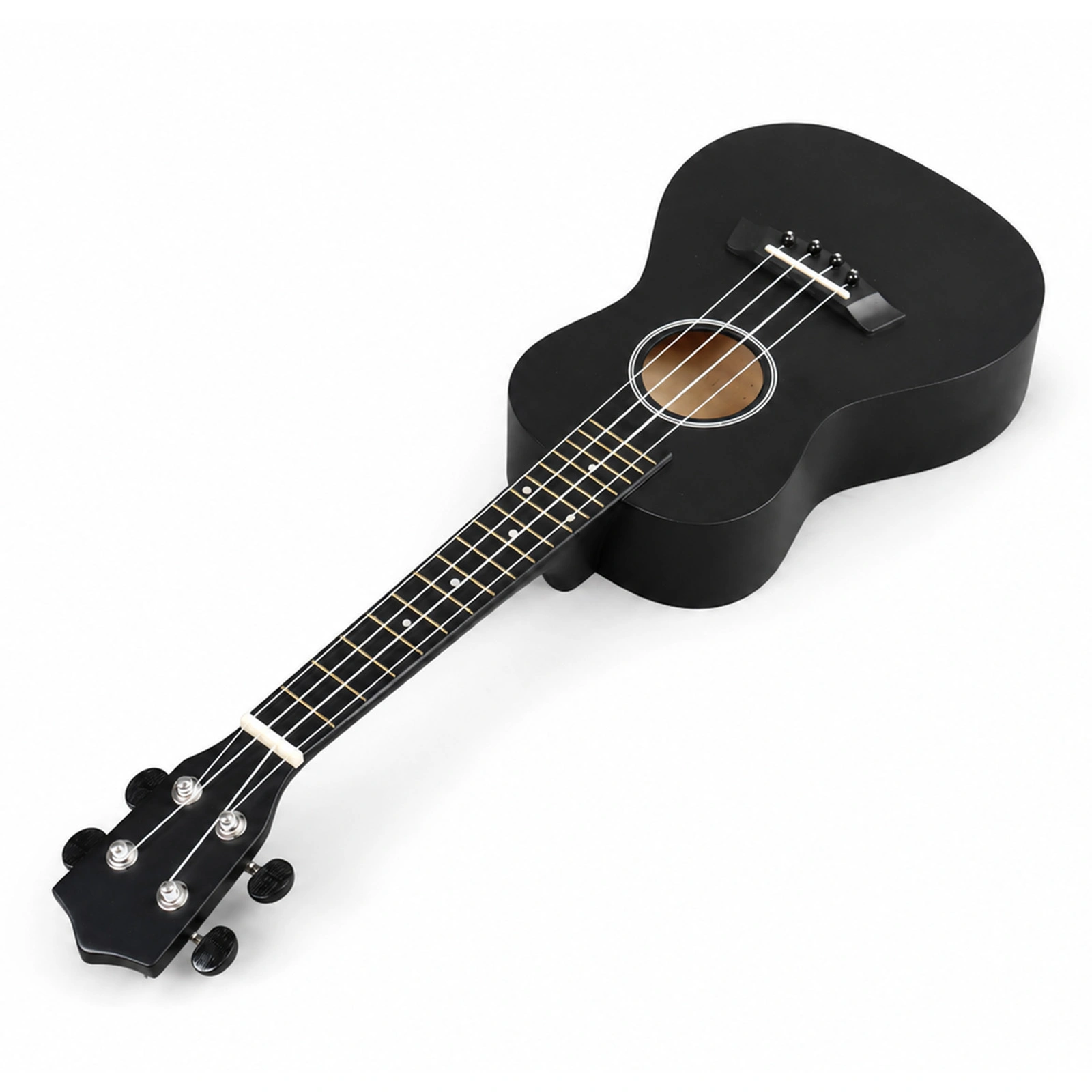 23in Linden wood body rosewood fingerboard ukulele, cotton bag, capo, strap, picks*2, tuner, Strings, Dust cloth view 8
