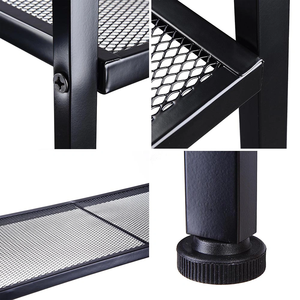 Widen 4 Tiers Bookshelf Black view 12