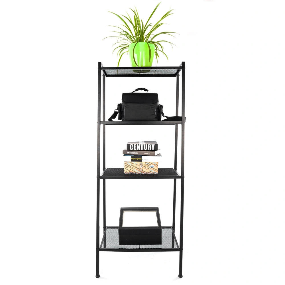 Widen 4 Tiers Bookshelf Black view 2