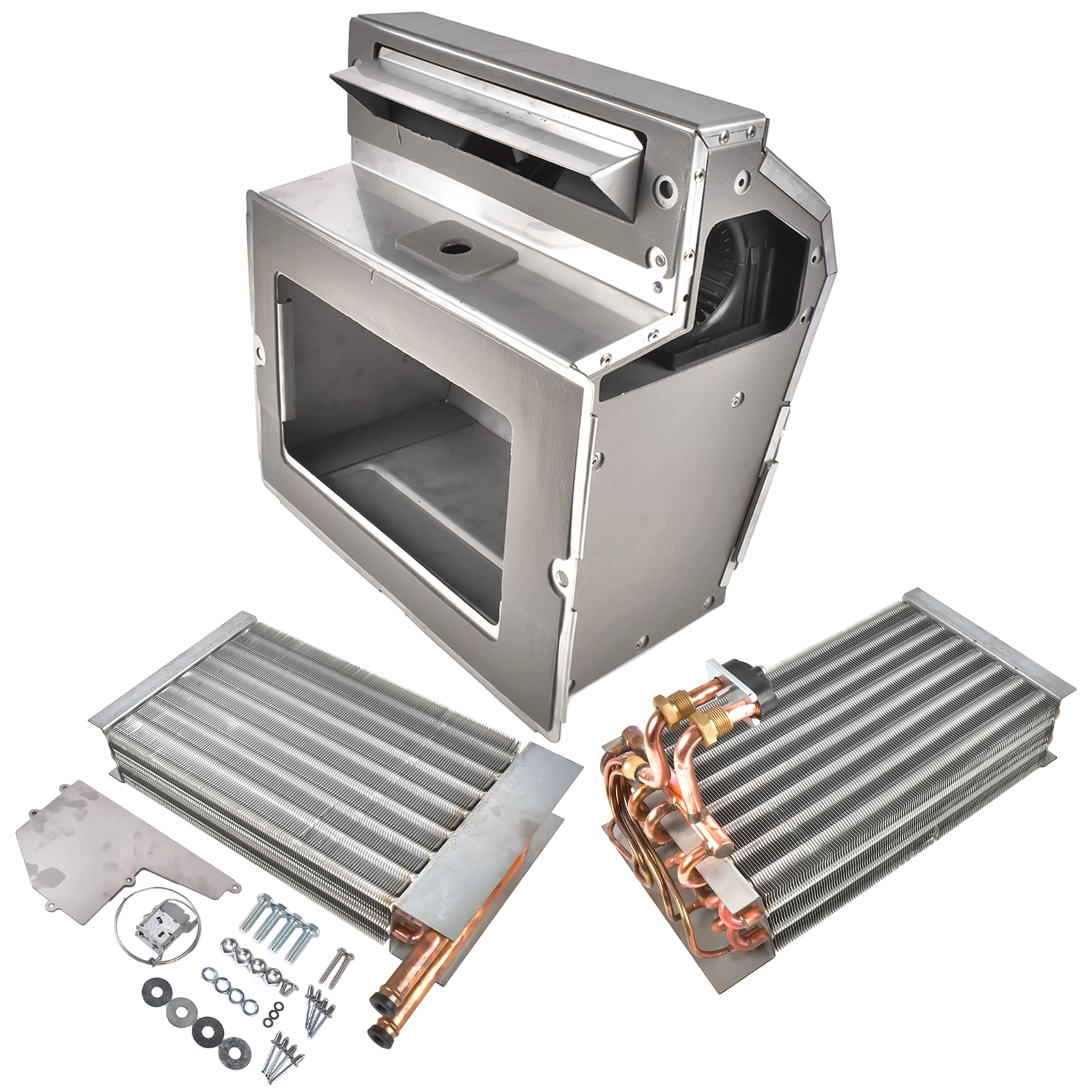 Stainless Steel A/C Heater Box Assembly Replacement for Kenworth W900 - Air Conditioning Heater Unit view 4