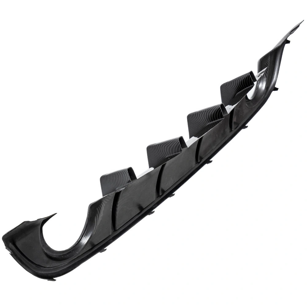 Rear Bumper Diffuser Lip Carbon Fiber fit for Dodge Charger SRT R/T Scat Pack 15-20 view 2