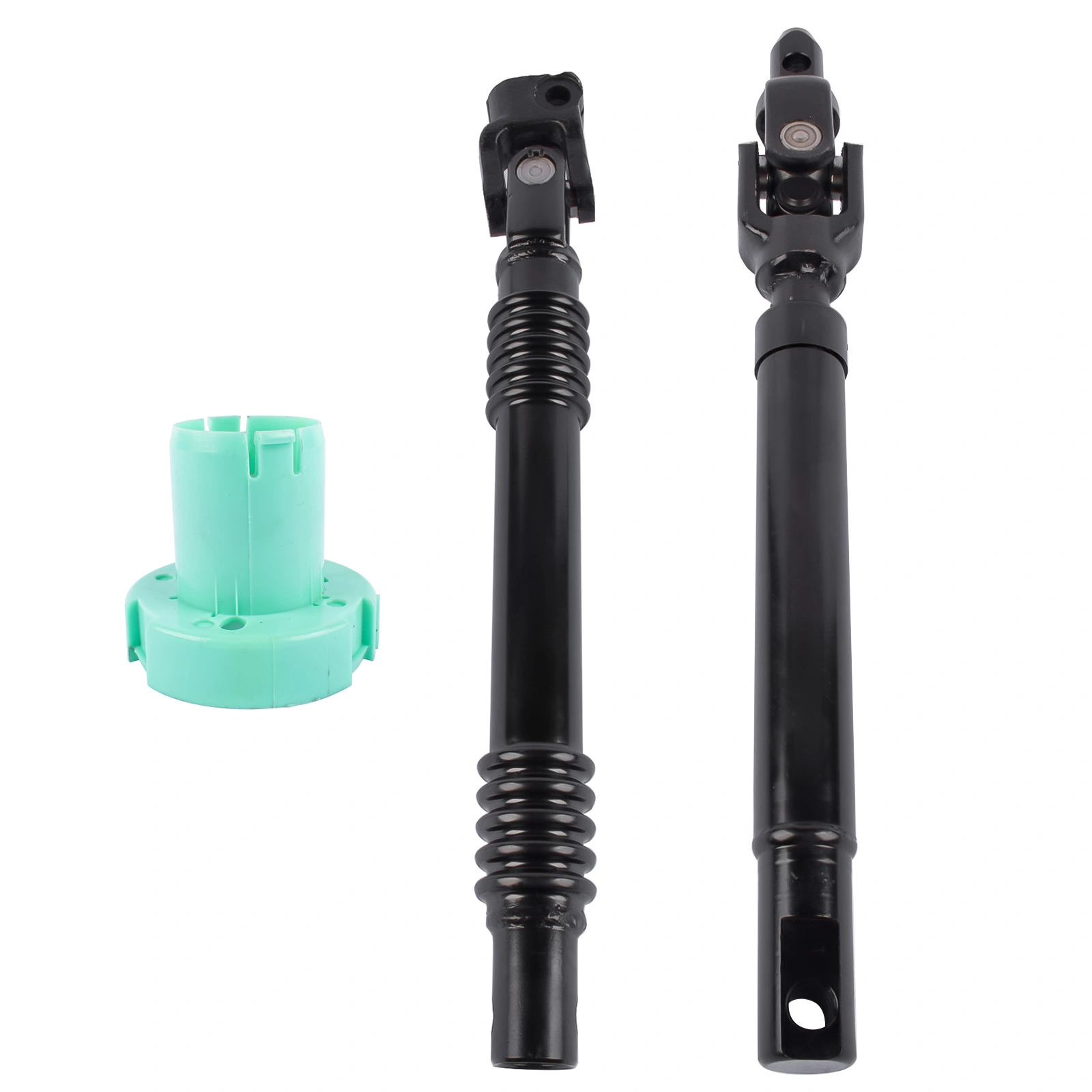 Upper & Lower Steering Shafts Kit Fit for Chevy Silverado GMC Sierra 1500 2500 3500 Avalanche Suburban Tahoe Yukon Cadillac Escalade 88963617 905-512 view 3