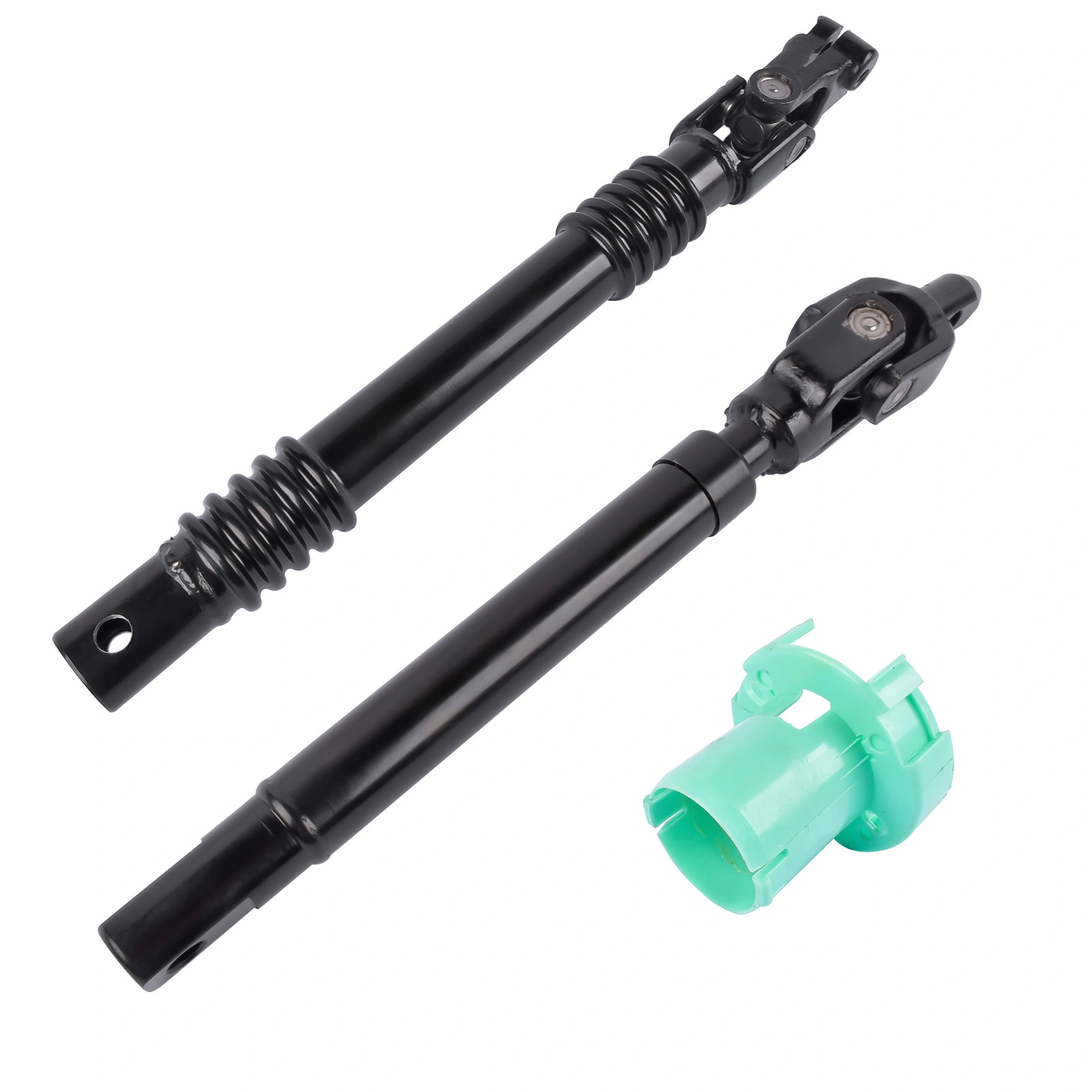 Upper & Lower Steering Shafts Kit Fit for Chevy Silverado GMC Sierra 1500 2500 3500 Avalanche Suburban Tahoe Yukon Cadillac Escalade 88963617 905-512 view 5