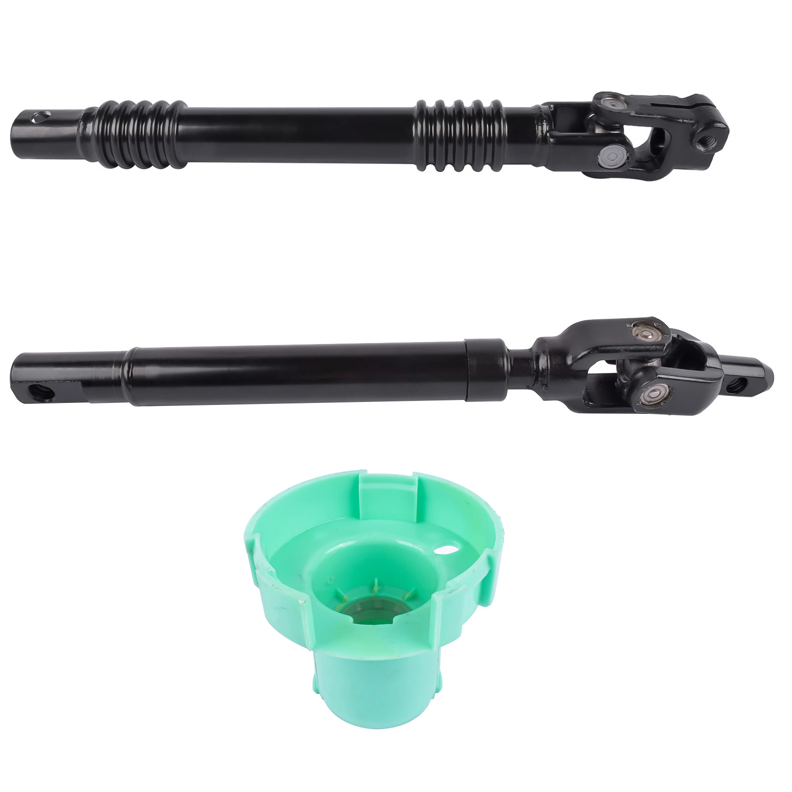 Upper & Lower Steering Shafts Kit Fit for Chevy Silverado GMC Sierra 1500 2500 3500 Avalanche Suburban Tahoe Yukon Cadillac Escalade 88963617 905-512 view 6
