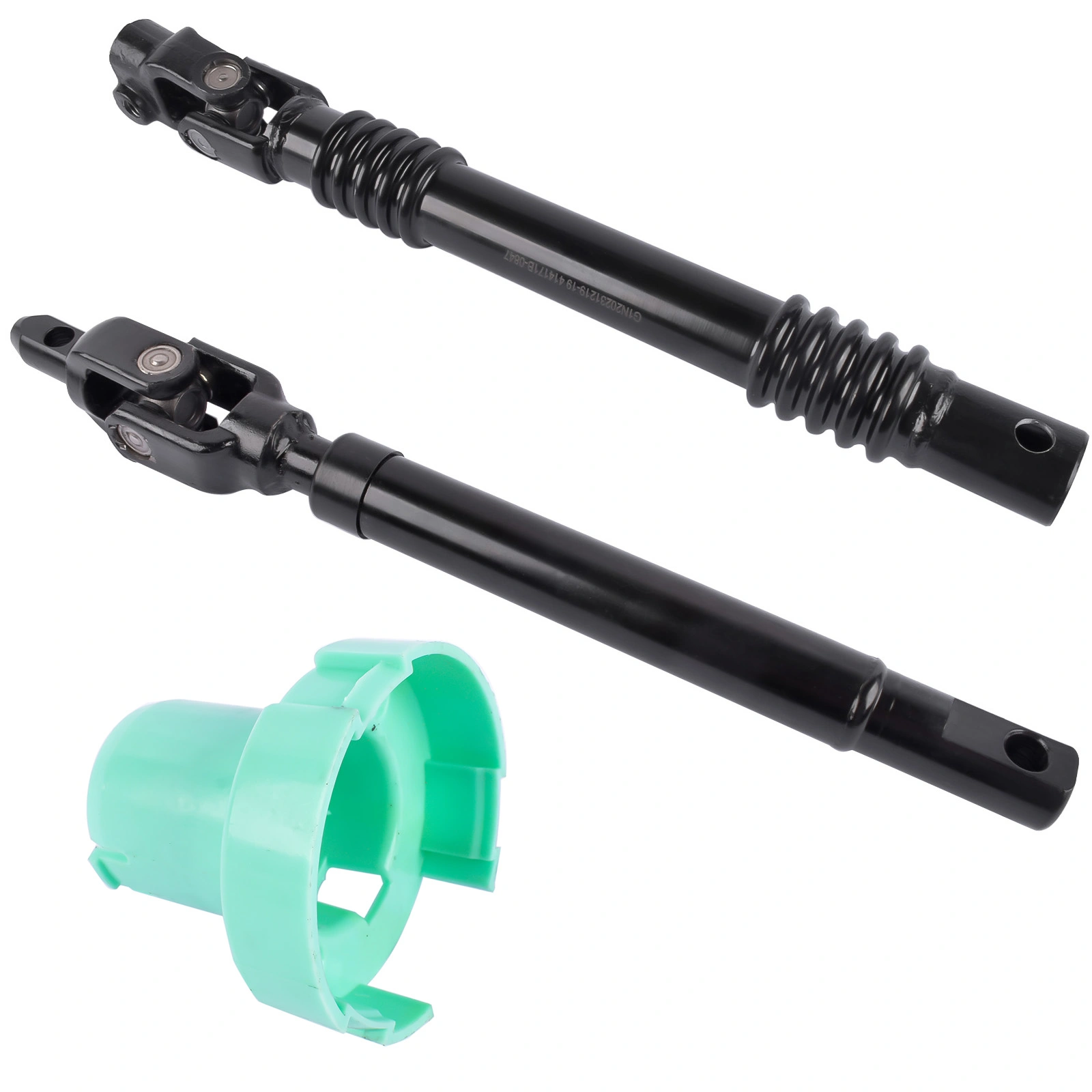 Upper & Lower Steering Shafts Kit Fit for Chevy Silverado GMC Sierra 1500 2500 3500 Avalanche Suburban Tahoe Yukon Cadillac Escalade 88963617 905-512 view 8