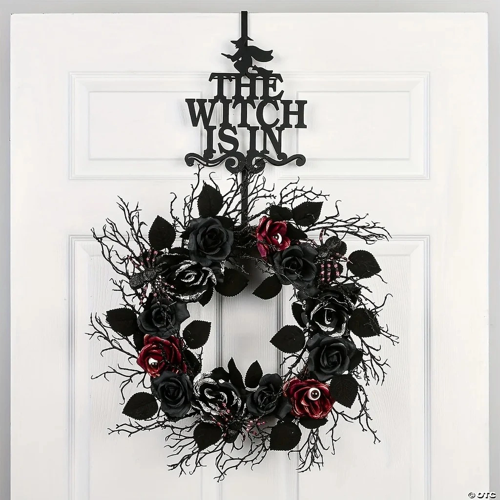 CIFbuy Heavy Duty Single Hook Wreath Hanger - Indoor Outdoor Door Wreath view 2