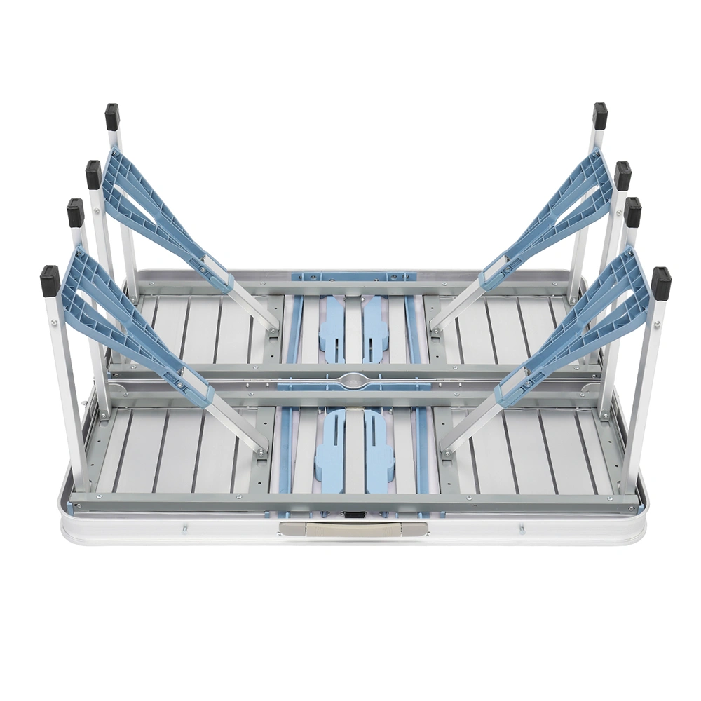 One Piece Folding Table and Chair Aluminum Alloy view 12