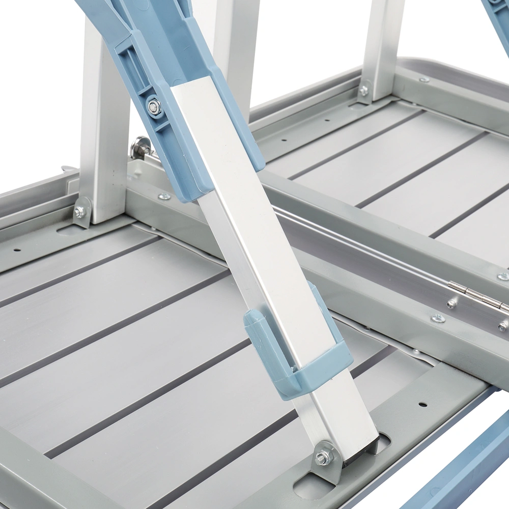 One Piece Folding Table and Chair Aluminum Alloy view 25