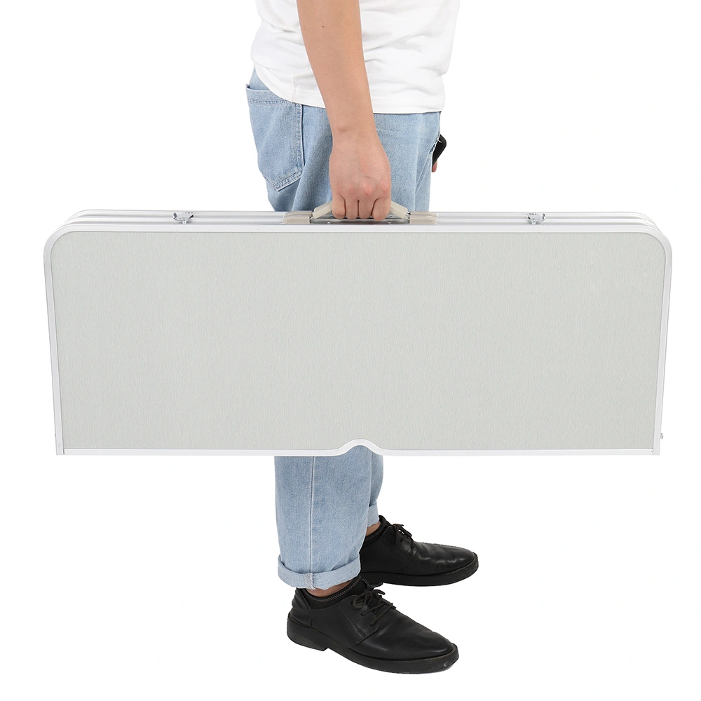One Piece Folding Table and Chair Aluminum Alloy view 26