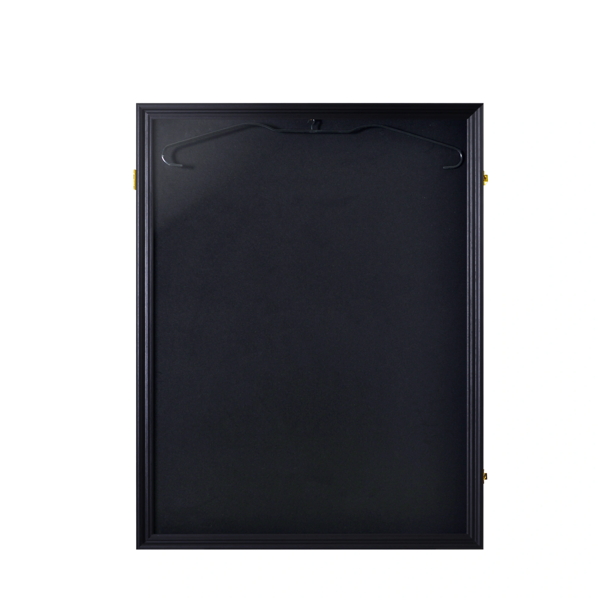 Shirt Display Frame With UV Resistant Acrylic and Hanger, Wall Mounted Baseball Basketball Football Hockey Shirt Display Frame Black view 10