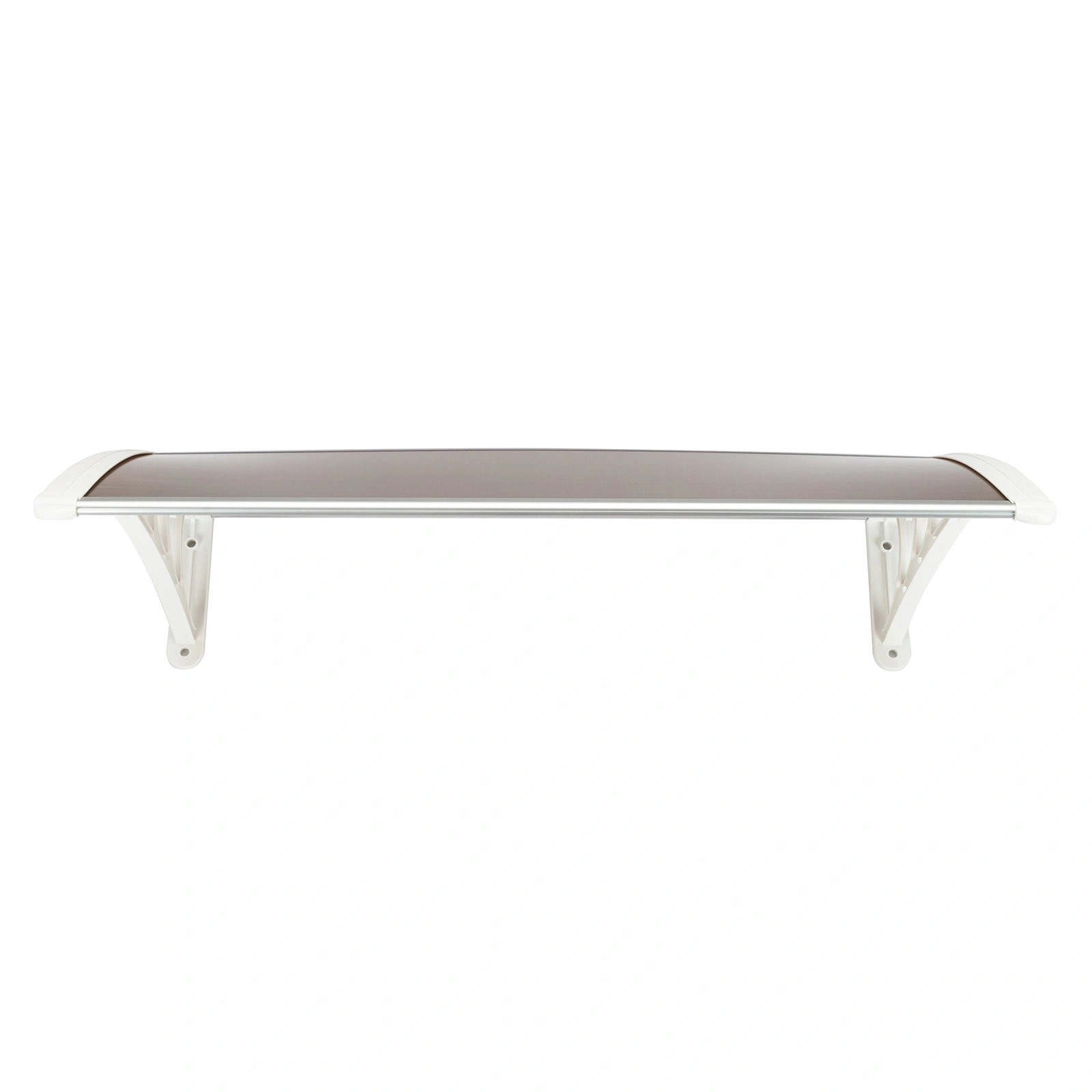 HT-100 x 80 Household Application Door & Window Rain Cover Eaves Brown Board & White Holder view 2
