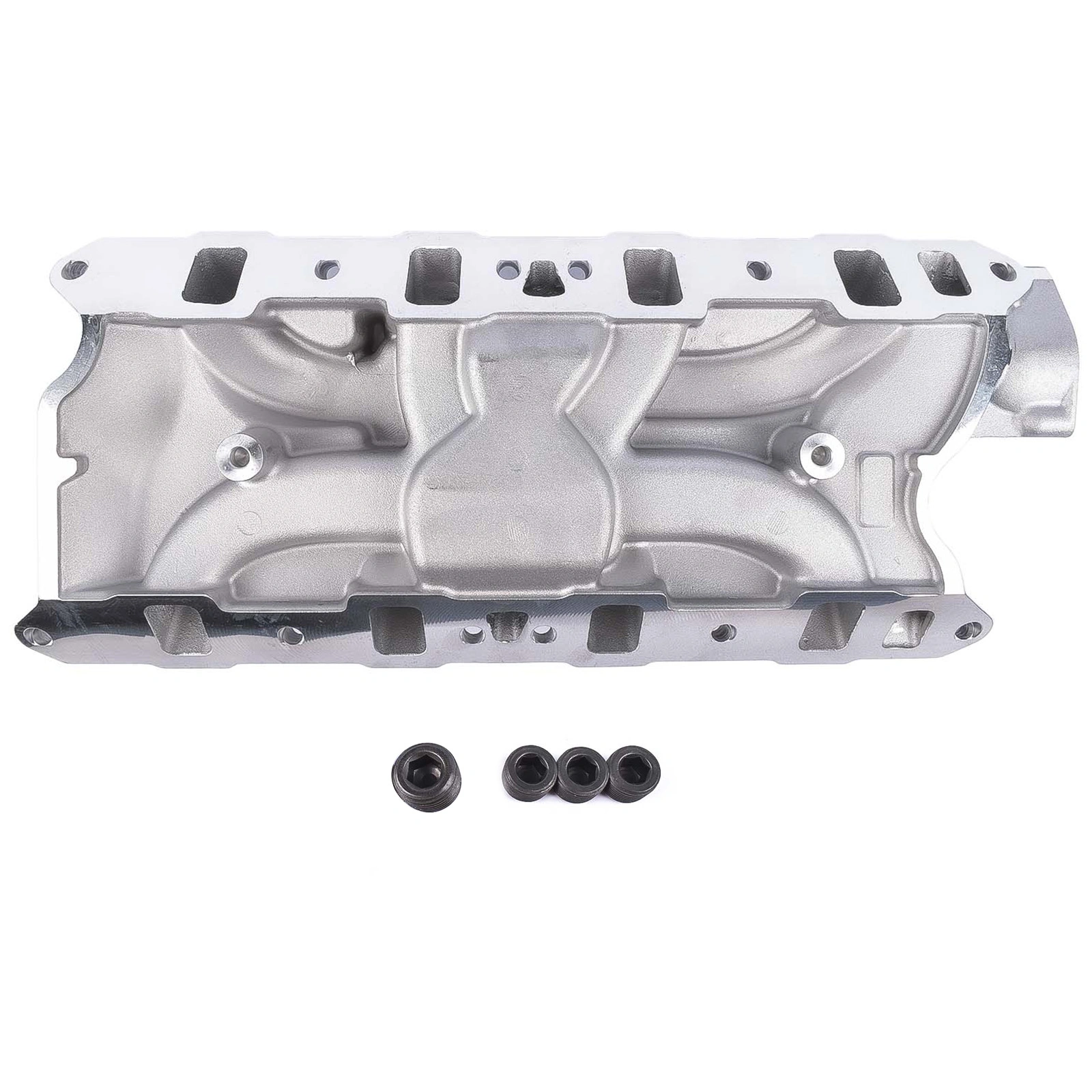 Aluminum Dual Plane Style Intake Manifold for Ford Small Block Windsor SBF V8 289 302 5.0L 8124 DM-3212 view 4
