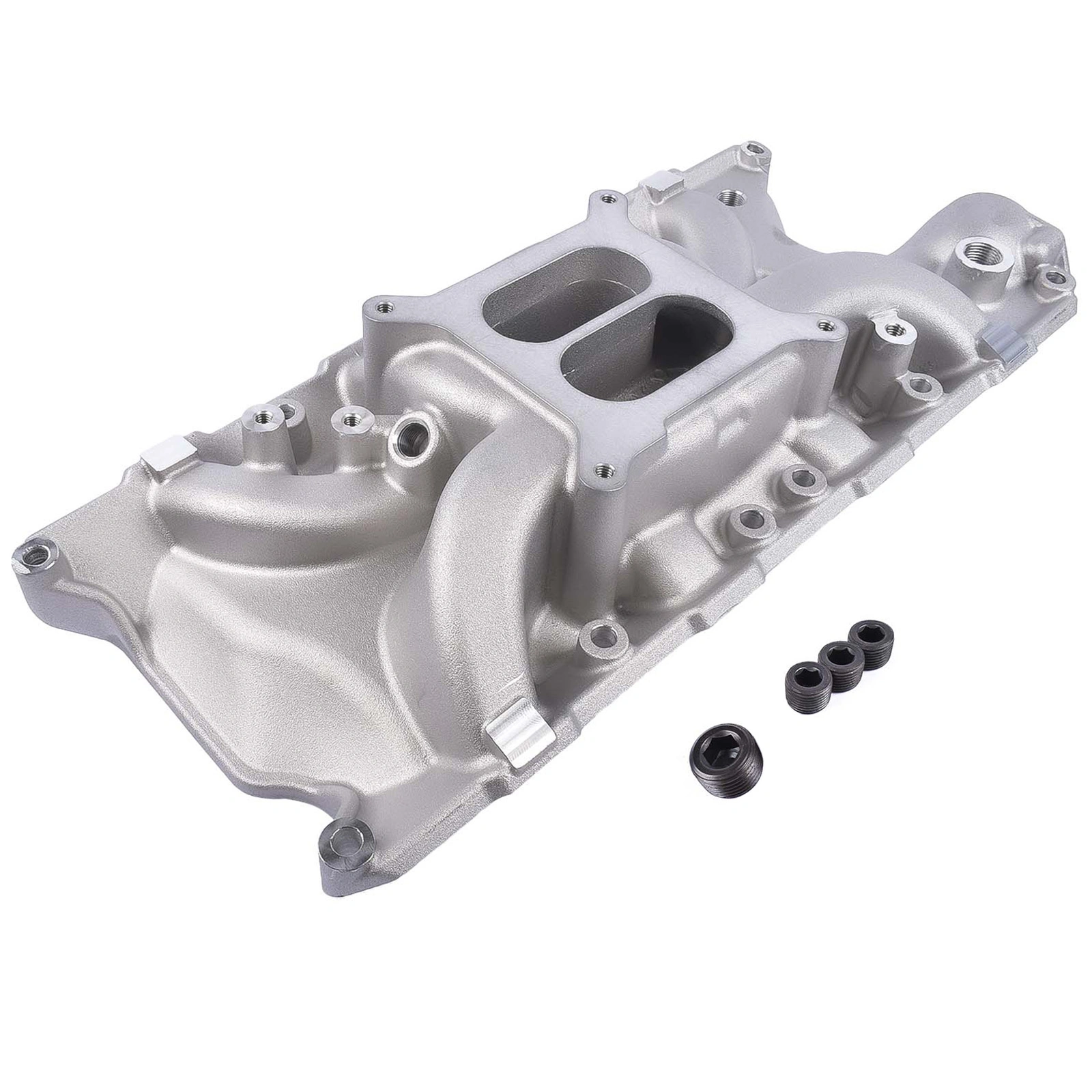Aluminum Dual Plane Style Intake Manifold for Ford Small Block Windsor SBF V8 289 302 5.0L 8124 DM-3212 view 7