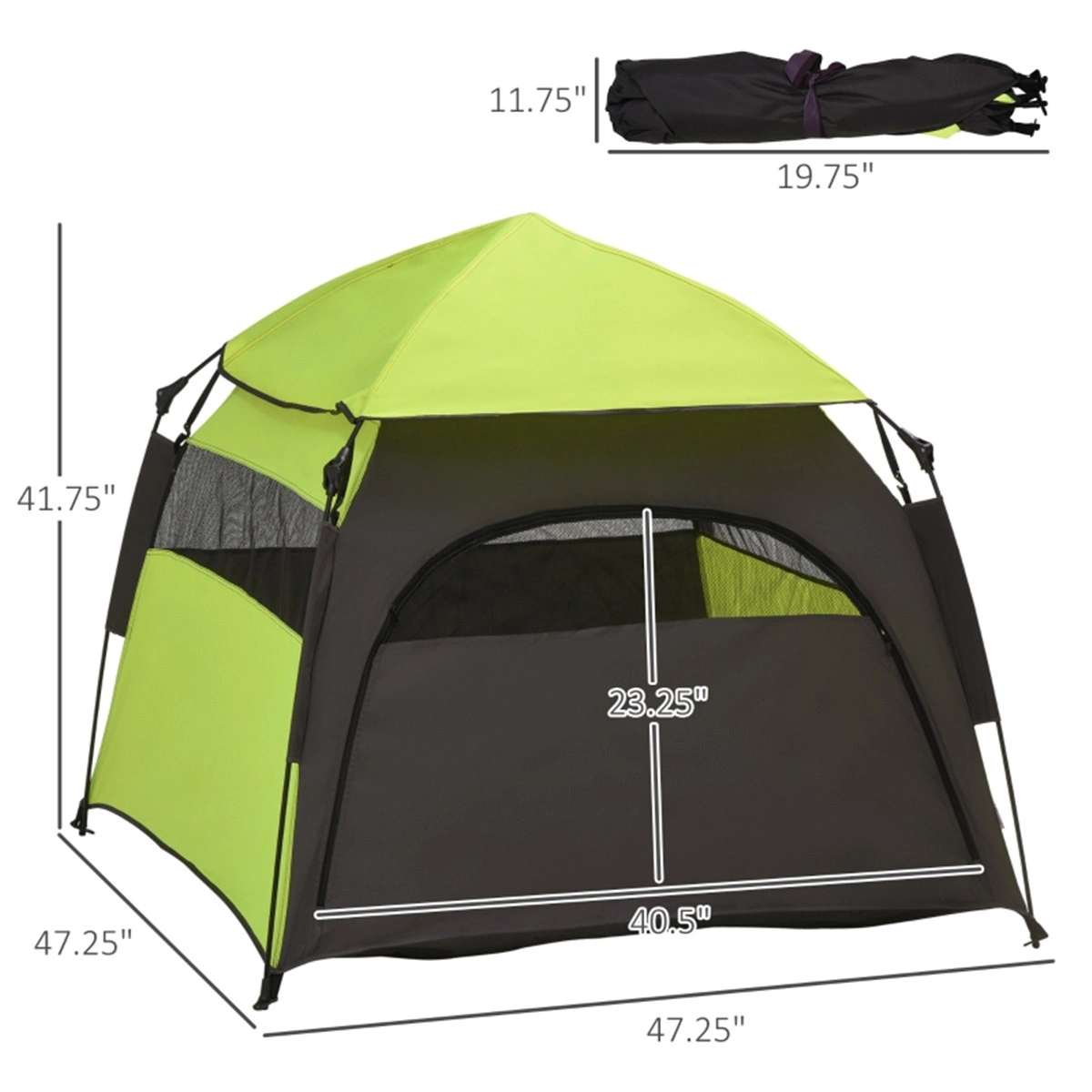 Pop Up Dog Tent / Pet Camping Tent ( Amazon Shipping)(Prohibited by WalMart) view 3