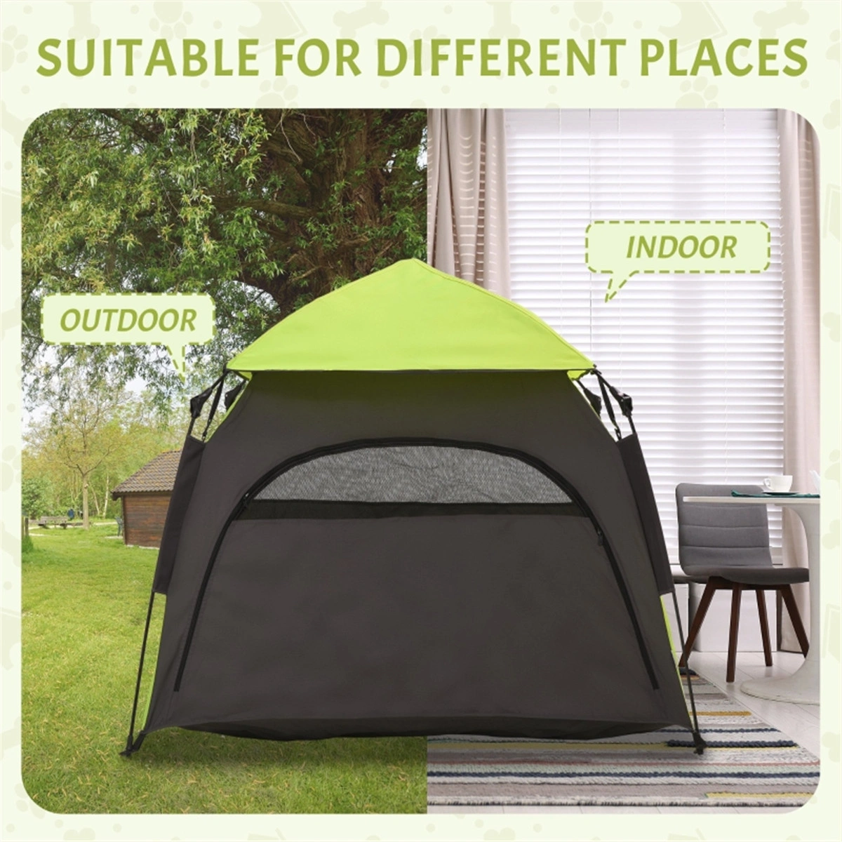 Pop Up Dog Tent / Pet Camping Tent ( Amazon Shipping)(Prohibited by WalMart) view 7