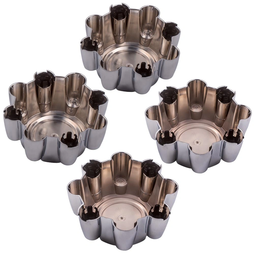 4pcs Chrome 8 Lug Wheel Center Hub Caps For Ford F250 F350 1999-2005 Excursion 00-05 1C3Z1130BA view 6