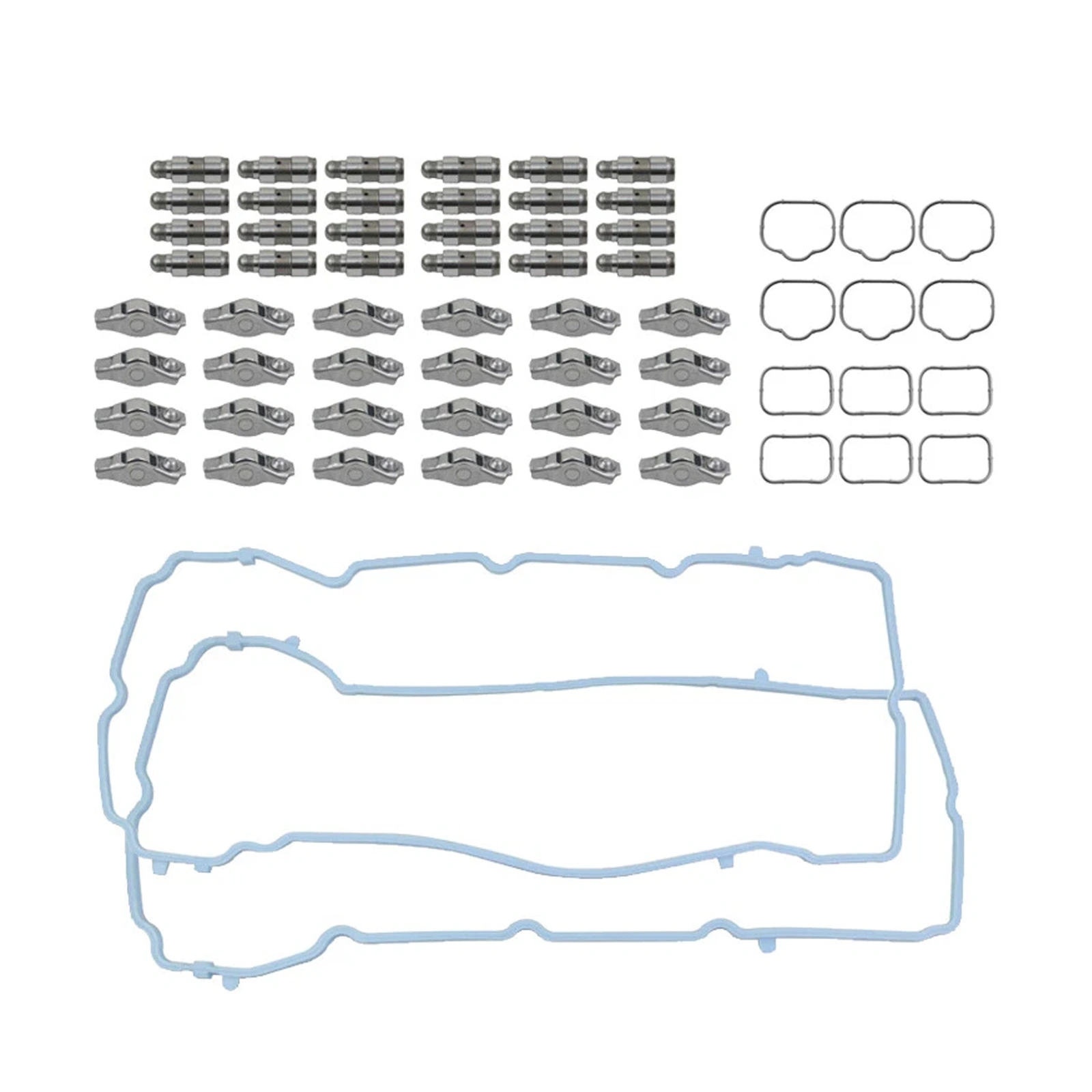Rocker Arm Lifter Valve Cover Gaskets Kit for 11-16 3.6L V6 Chrysler 300 Dodge Challenger Jeep Grand Cherokee 5184296AH view 2