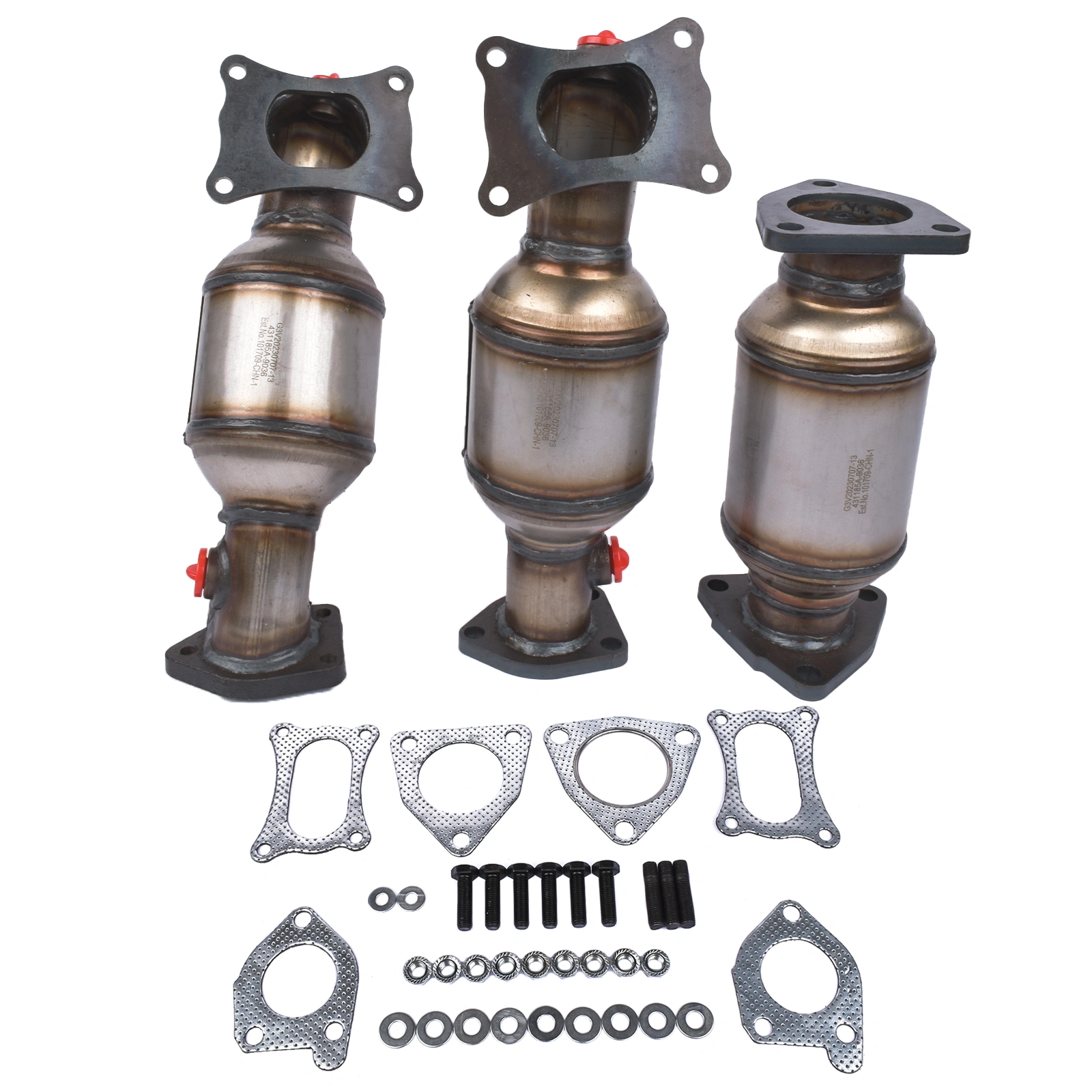 Complete Catalytic Converters for Honda Pilot 3.5L 2009-2015 45131 45132 16447 view 7
