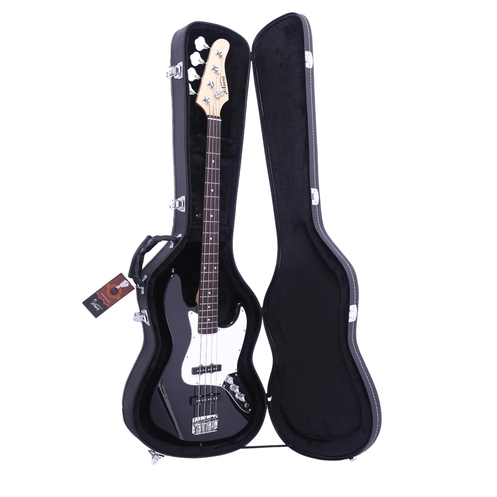 High Grade Electric Bass Microgroove Hard Case Black view 16