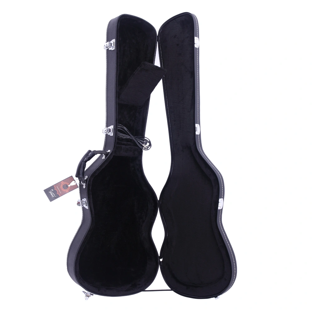High Grade Electric Bass Microgroove Hard Case Black view 17