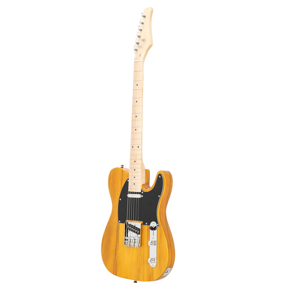 Maple Fingerboard GTL Electric Guitar SS Pickup Transparent Yellow view 10