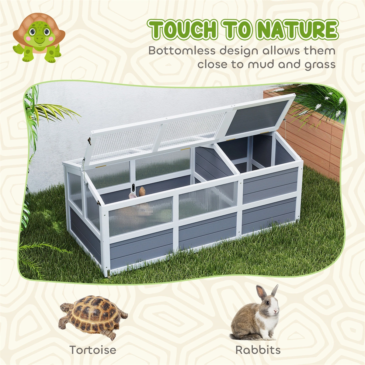 Pet House/ Tortoise House/Small Animal Habitat view 7