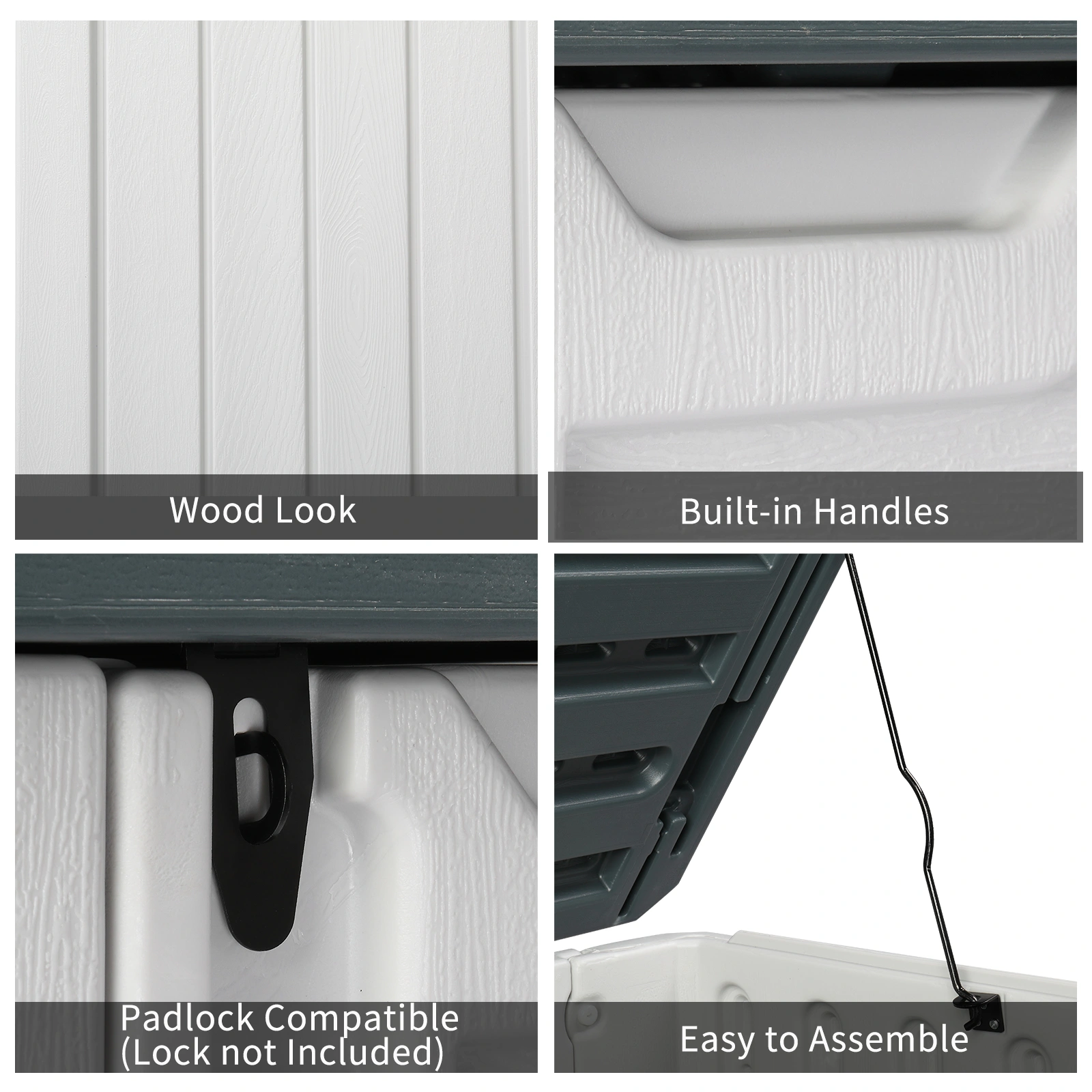 260gal Outdoor Storage Box view 9