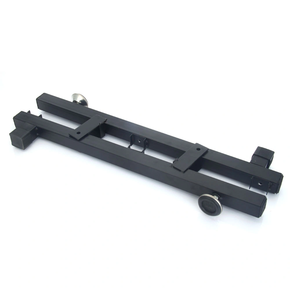 Triple Folding Multiple Guitar Holder Rack Stand Black view 5