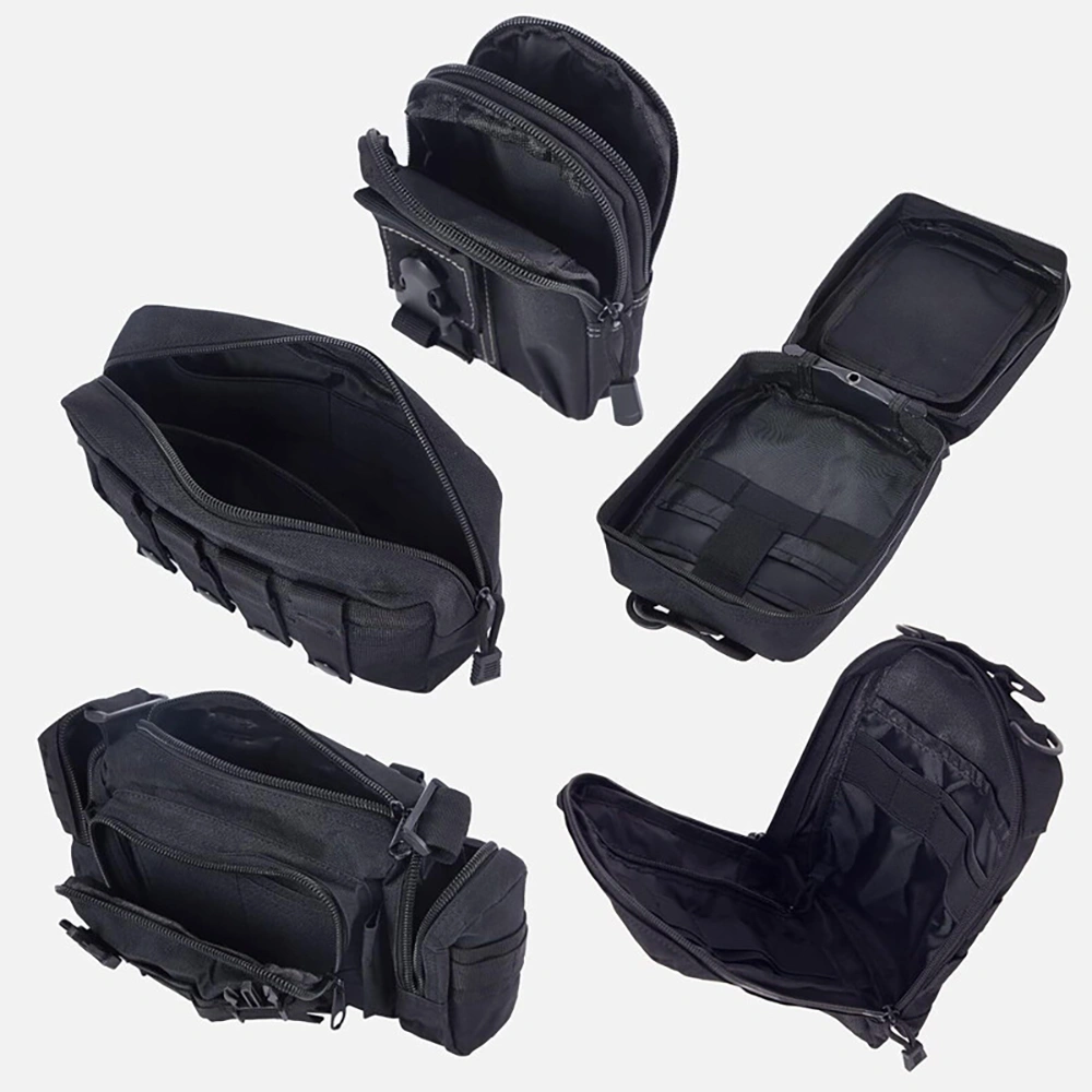 Tactical Car Seat Back Organizer, Vehicle Storage Bag with Panel Packet Holders, UK view 3