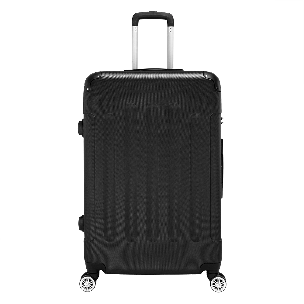 3 Pcs Lightweight ABS Spinner Suitcase Set, 4-Wheel Carry-On Hand Luggage Trolley Case view 6