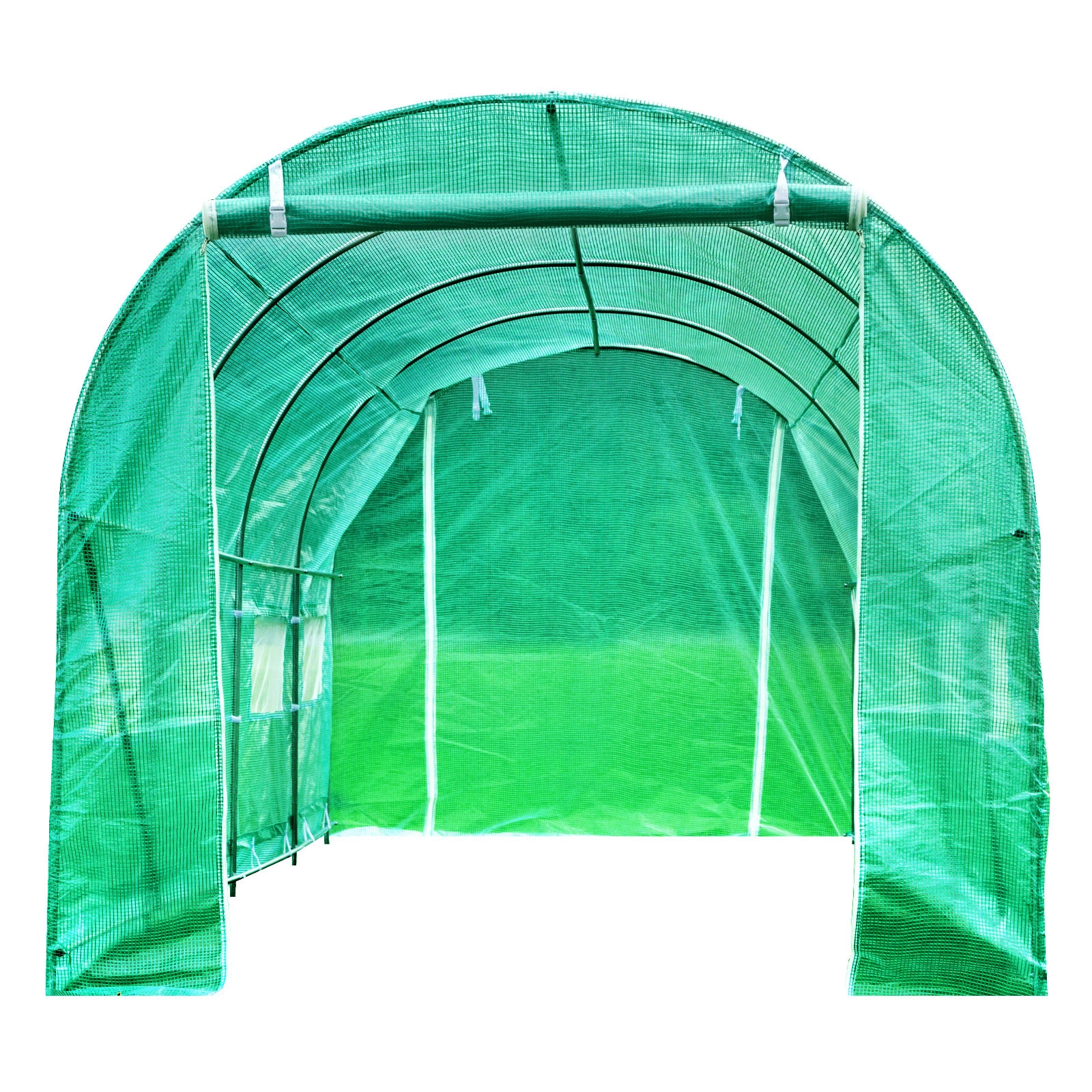 Greenhouse 10x15 Heavy Duty Polycarbonate Roof Panel Kit, UV-Resistant Greenhouse Panels, Easy Assembly Green House Cover for Garden Plant Growing